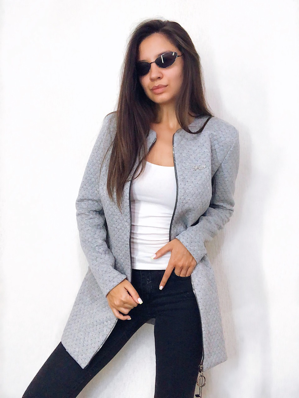 

Fashions • Кардиган Изабелла Fashions 42 серый (№33-1)