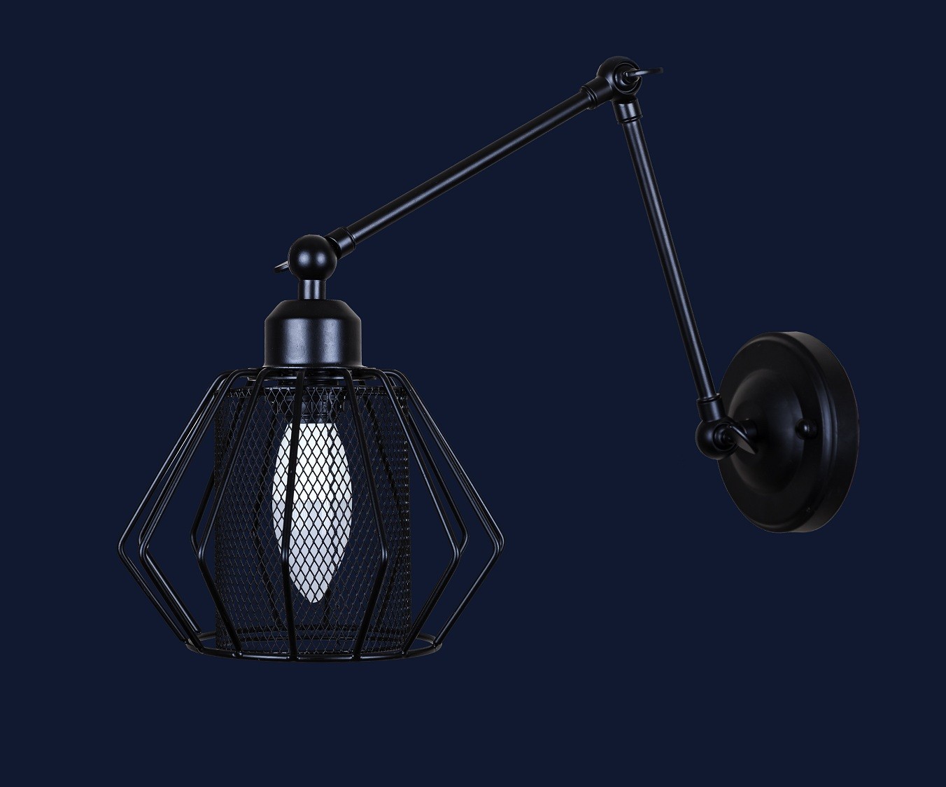 

Бра в стиле лофт Levistella 756WPR1508F-1 BK