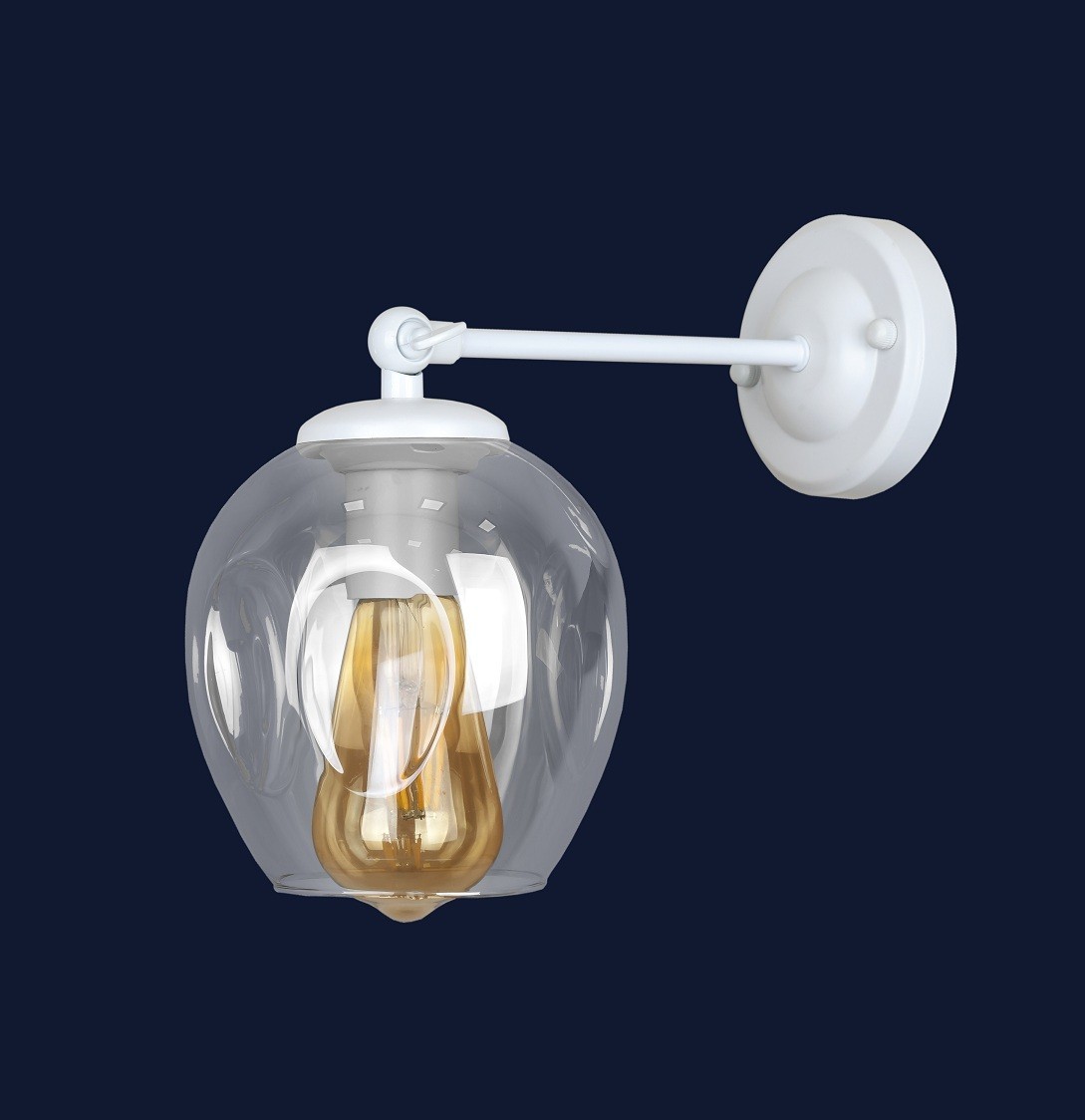 

Бра в стиле лофт Levistella 756WPR0231F-1 WH+CL