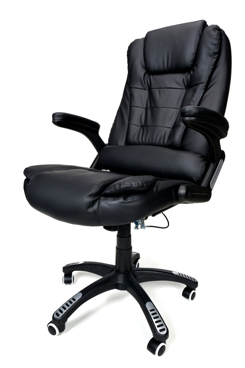 

Кресло компьютерное, офисное AVKO Style AV01MH Black массаж/ подогрев