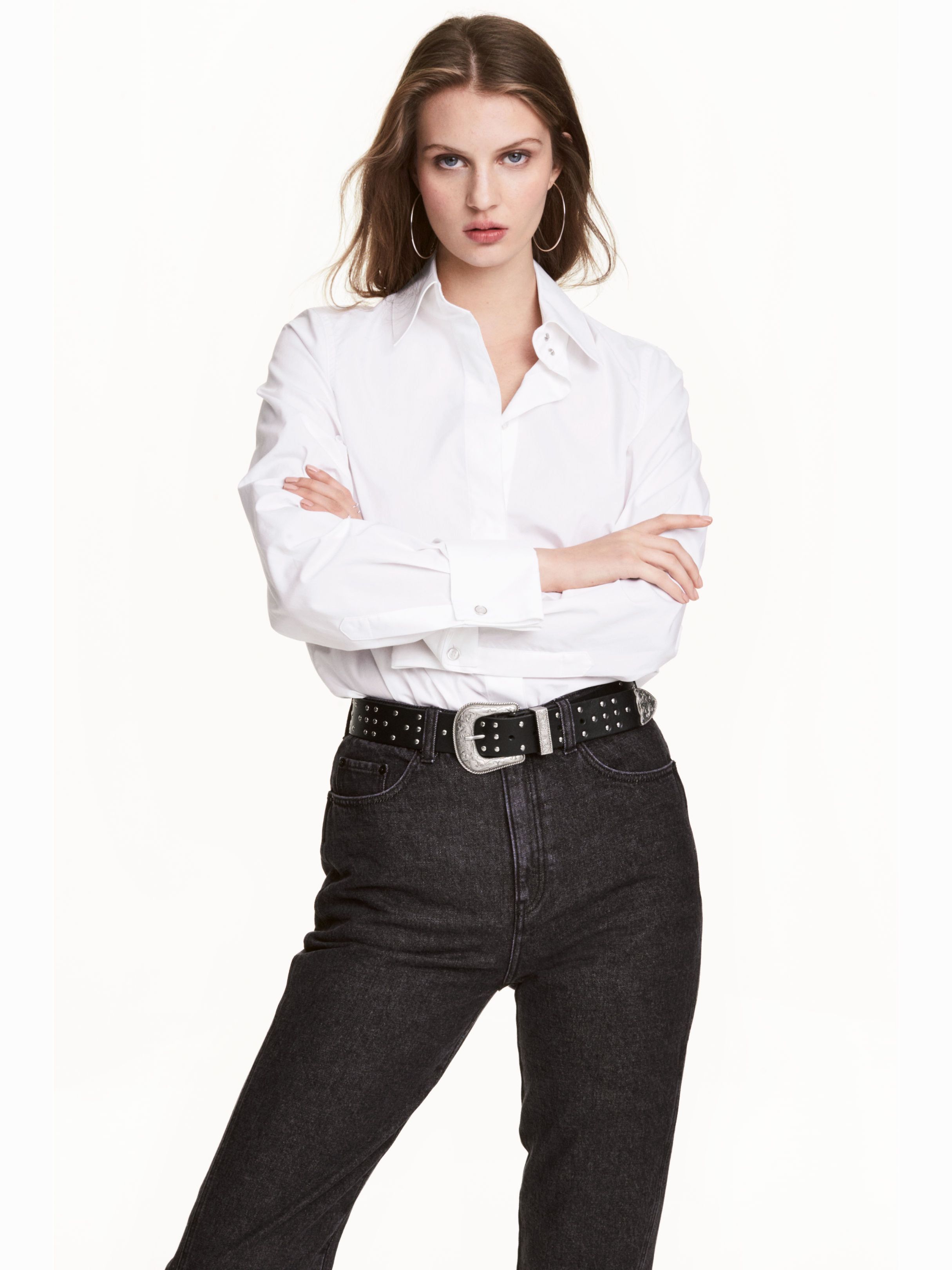 

Блузка H&M 4992645-ACTS 32 Белая