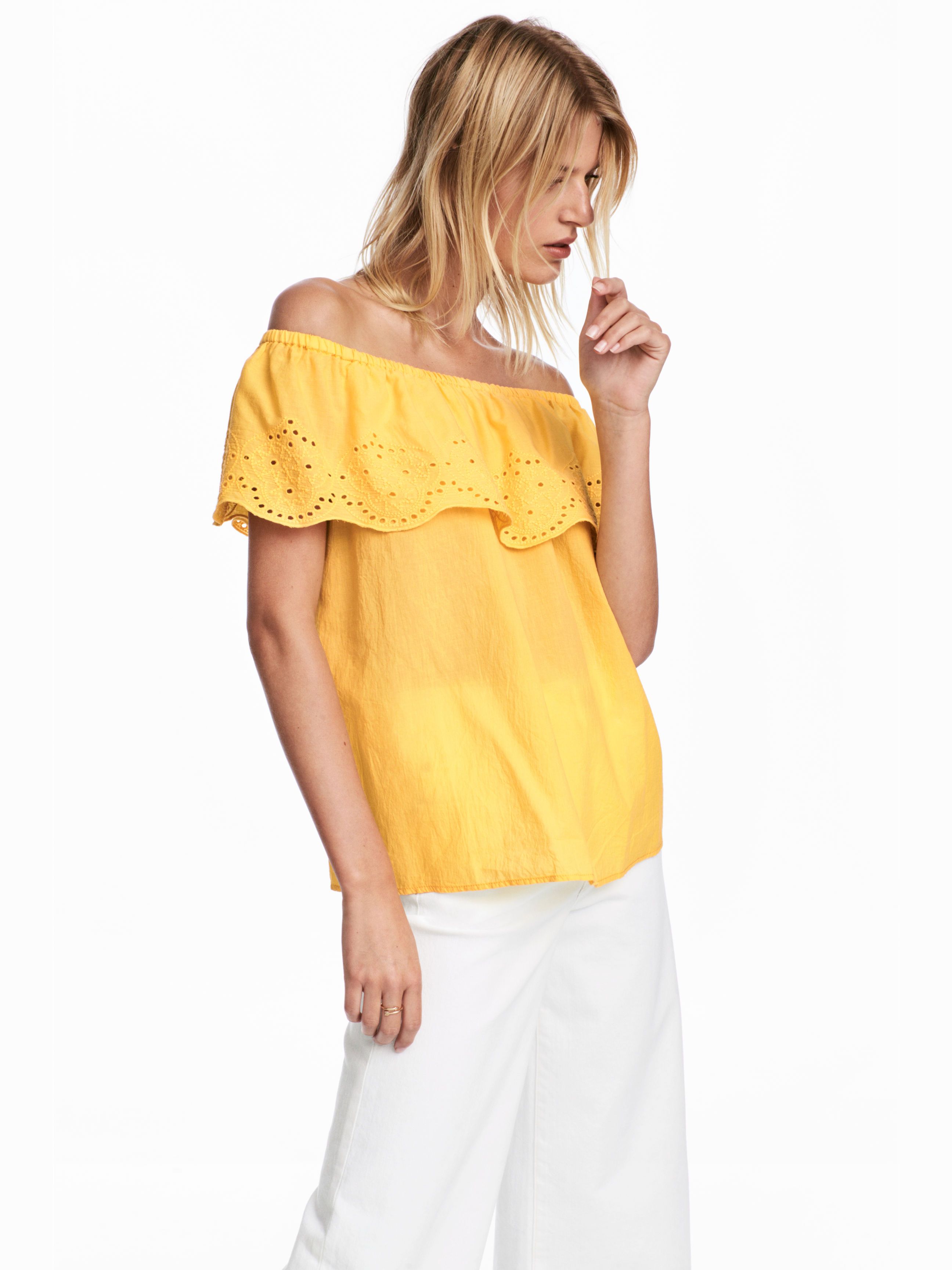 

Блузка H&M 5661426-ACUU 40 Желтая