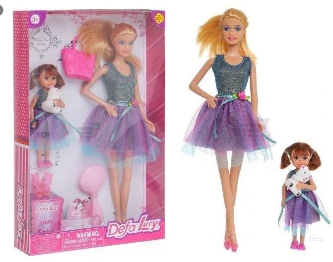 

Кукла с дочкой Defa Lucy 8304