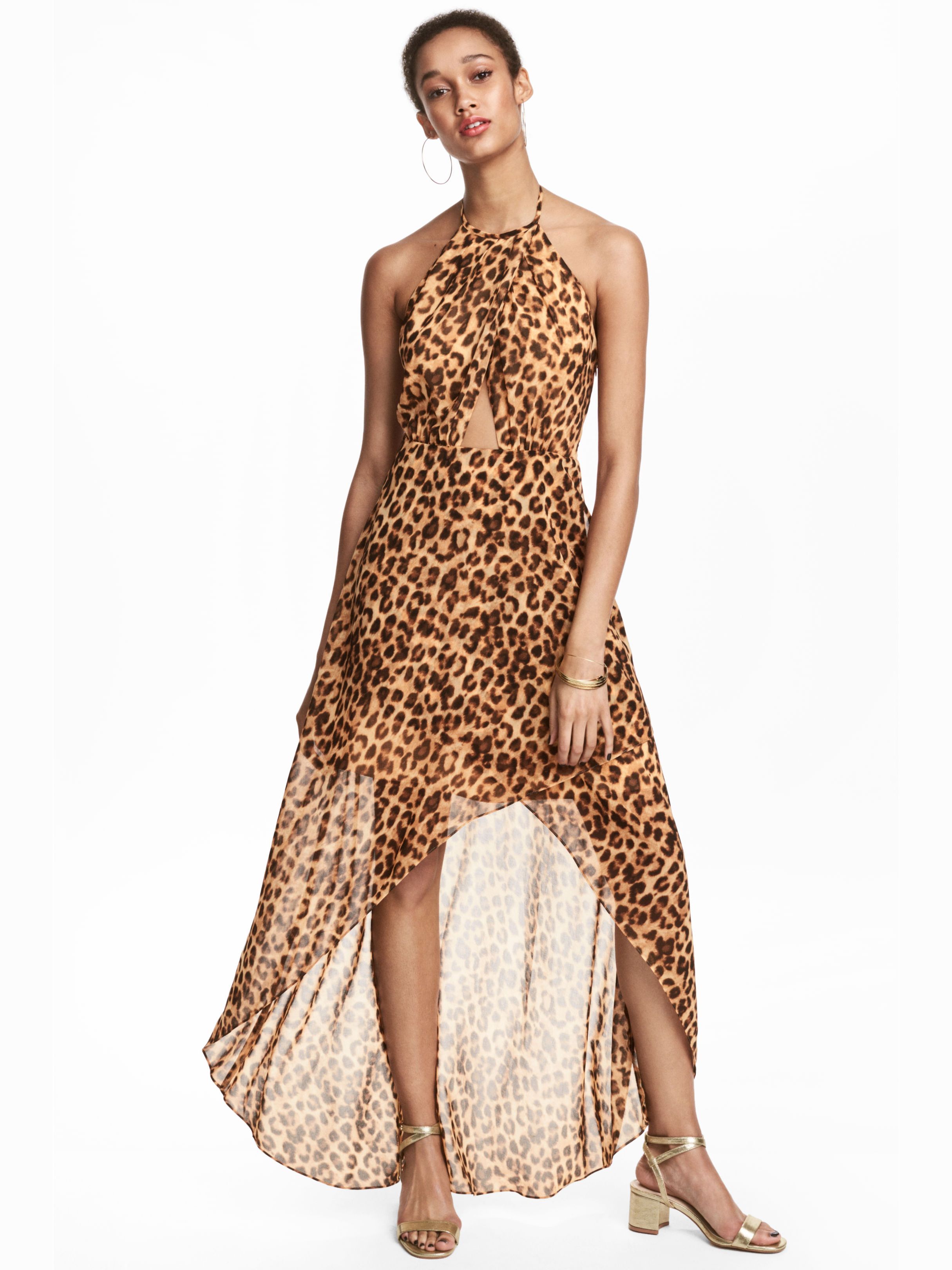 

Платье H&M 4902175-AAON 42 Леопардовое