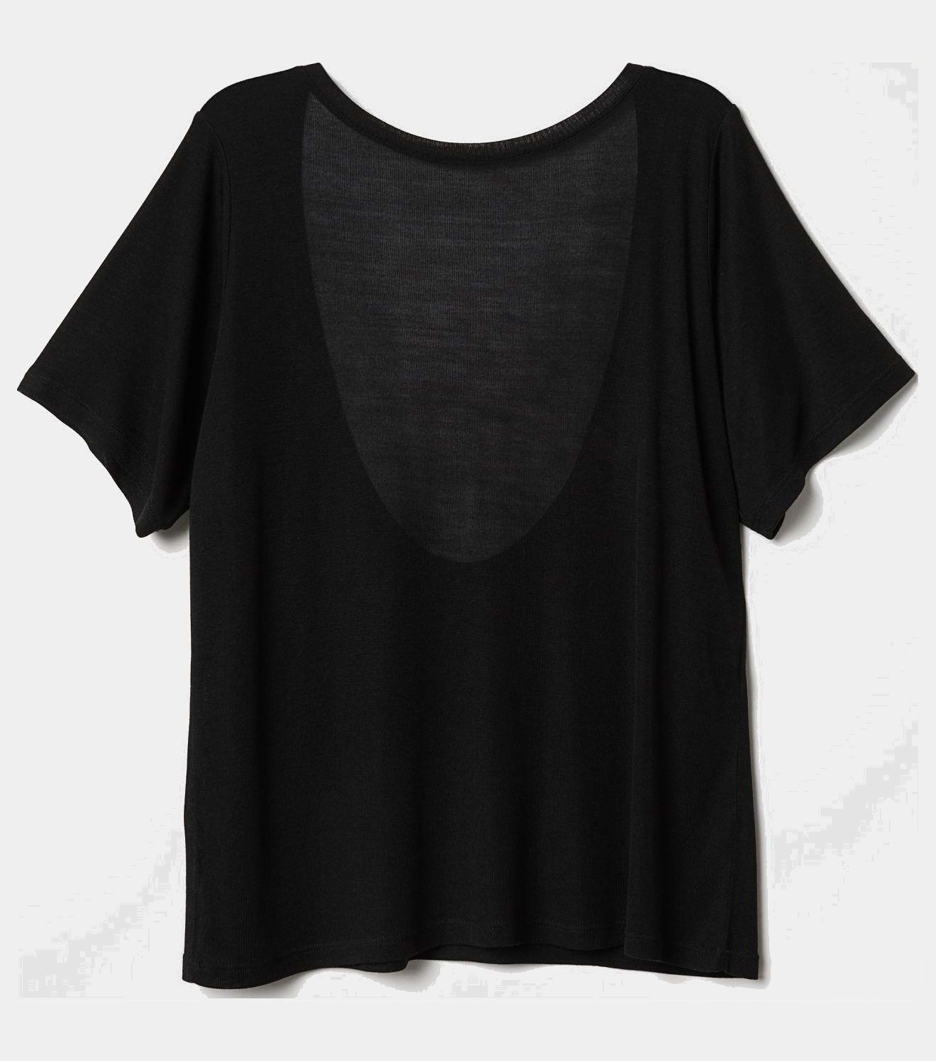 

Футболка H&M 4454195-AAAD 34 Черная
