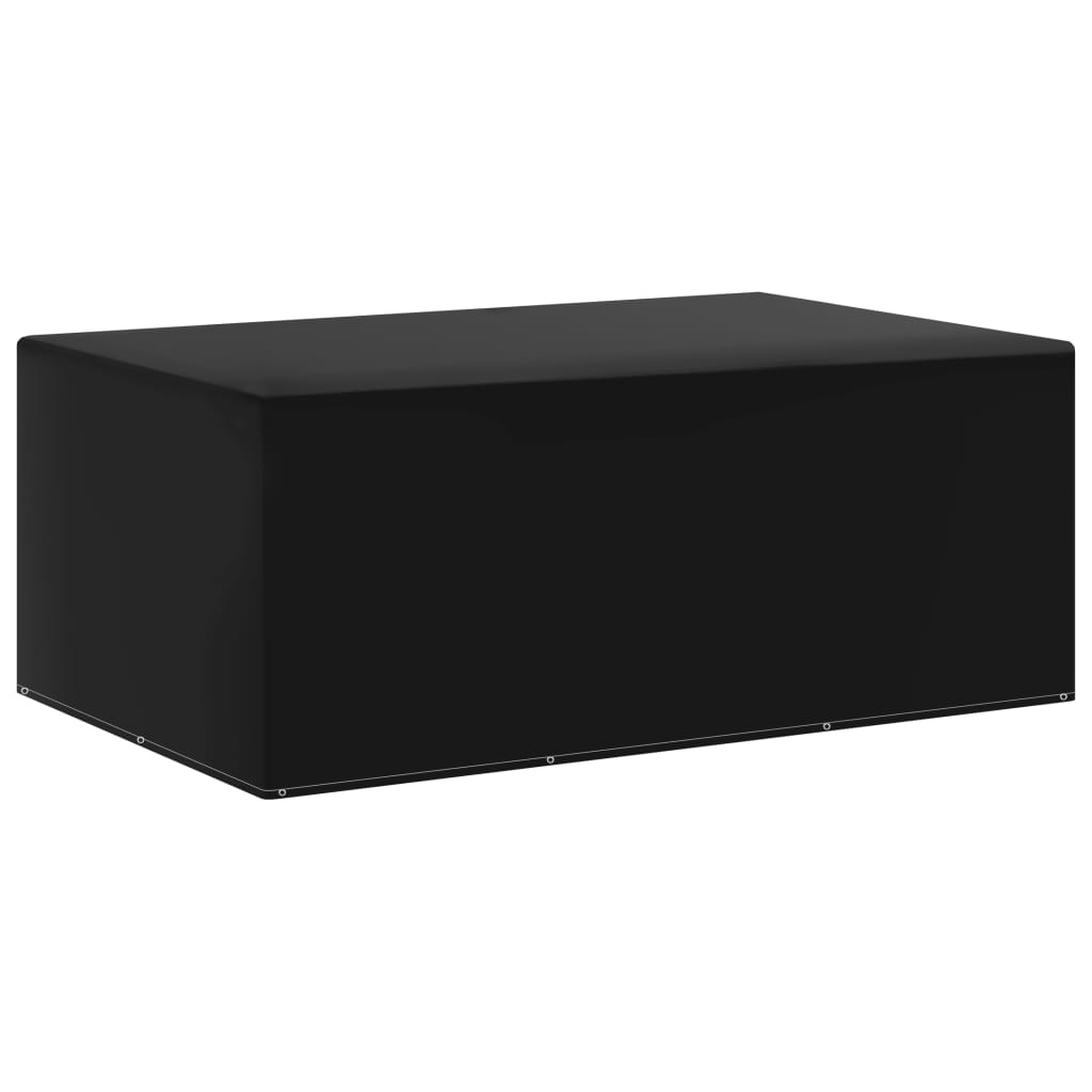 

Чохол для садових меблів 143x225x90 см Shumee чорний 48637
