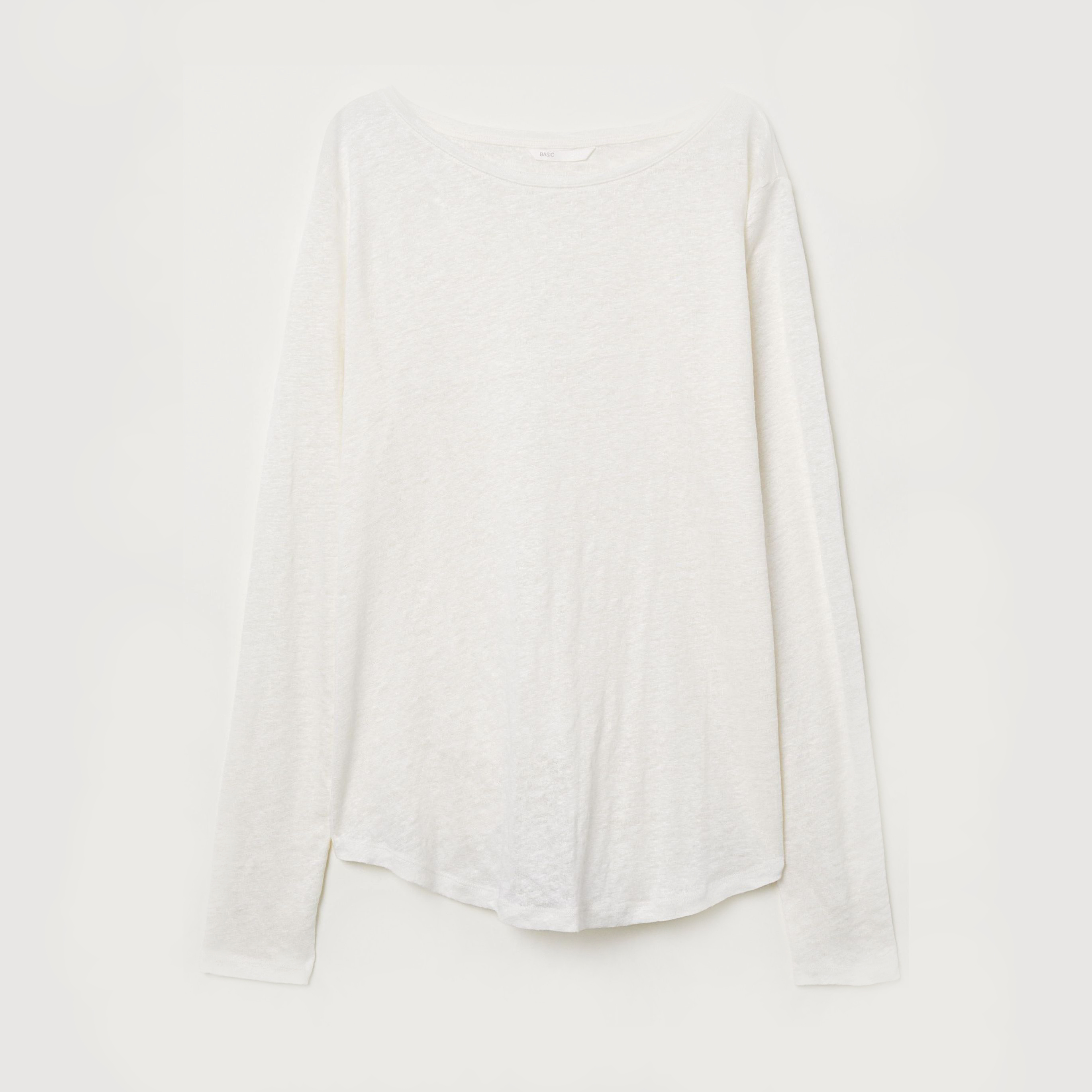 

Лонгслив H&M 5316157-ACTS S Белый