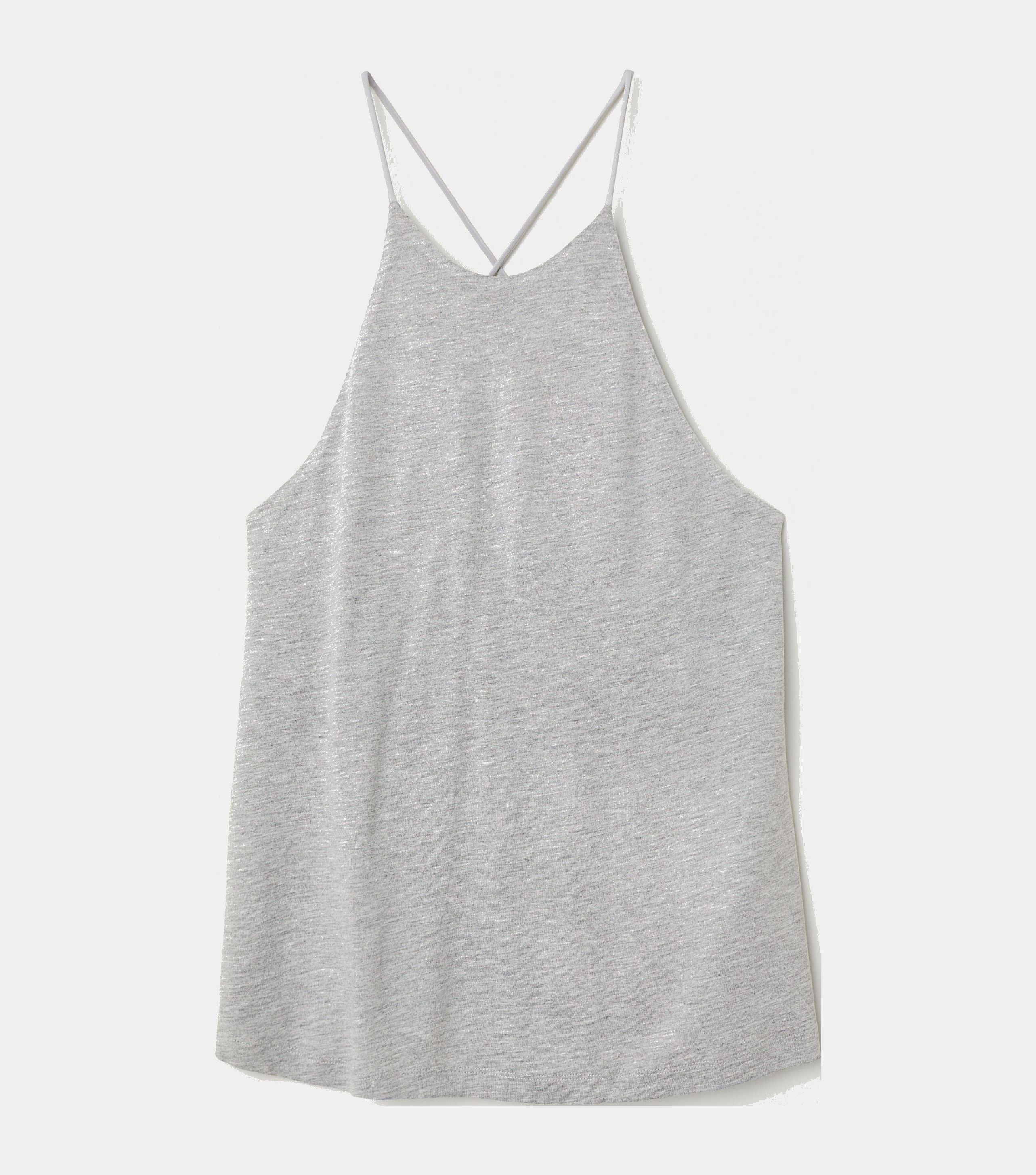 

Майка H&M 3720087-ABKU XS Серая