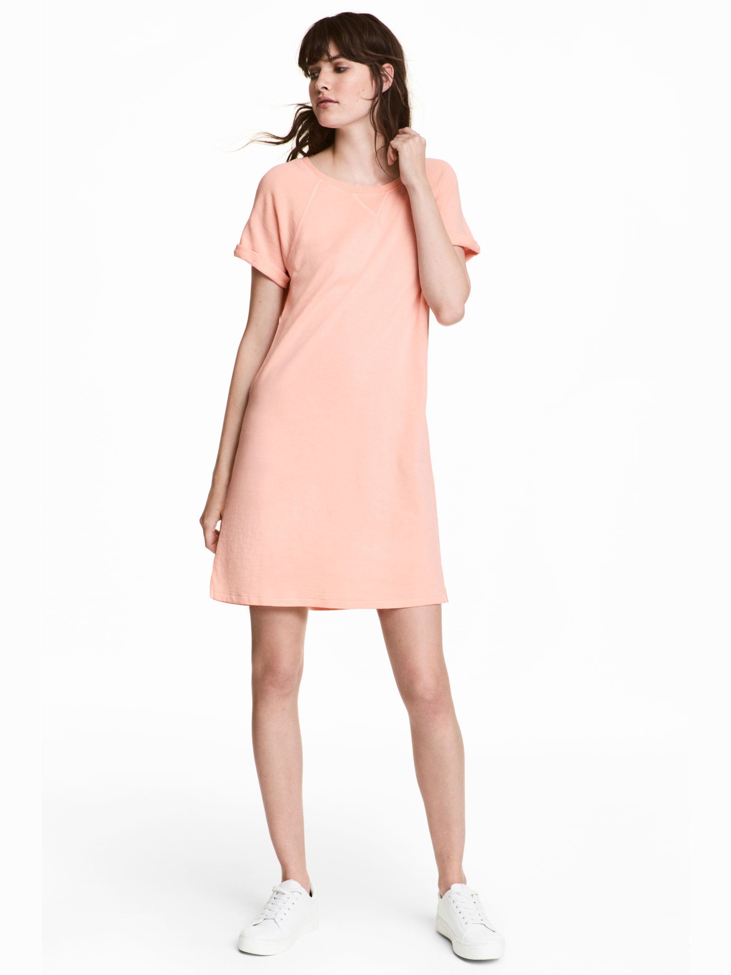 

Футболка H&M 5443106-ACVZ XS Персиковая