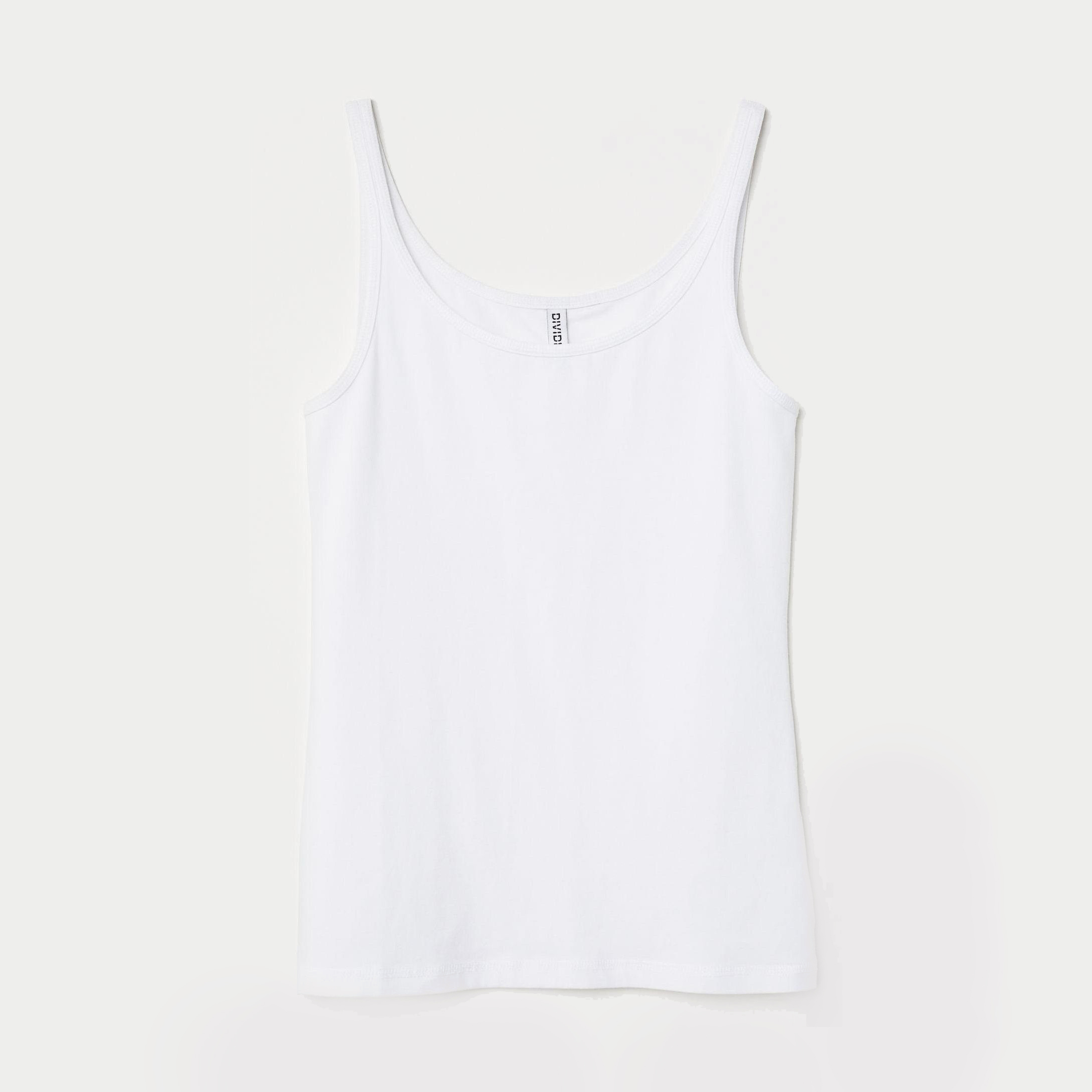 

Майка H&M 3550725-ACTS XL Белая
