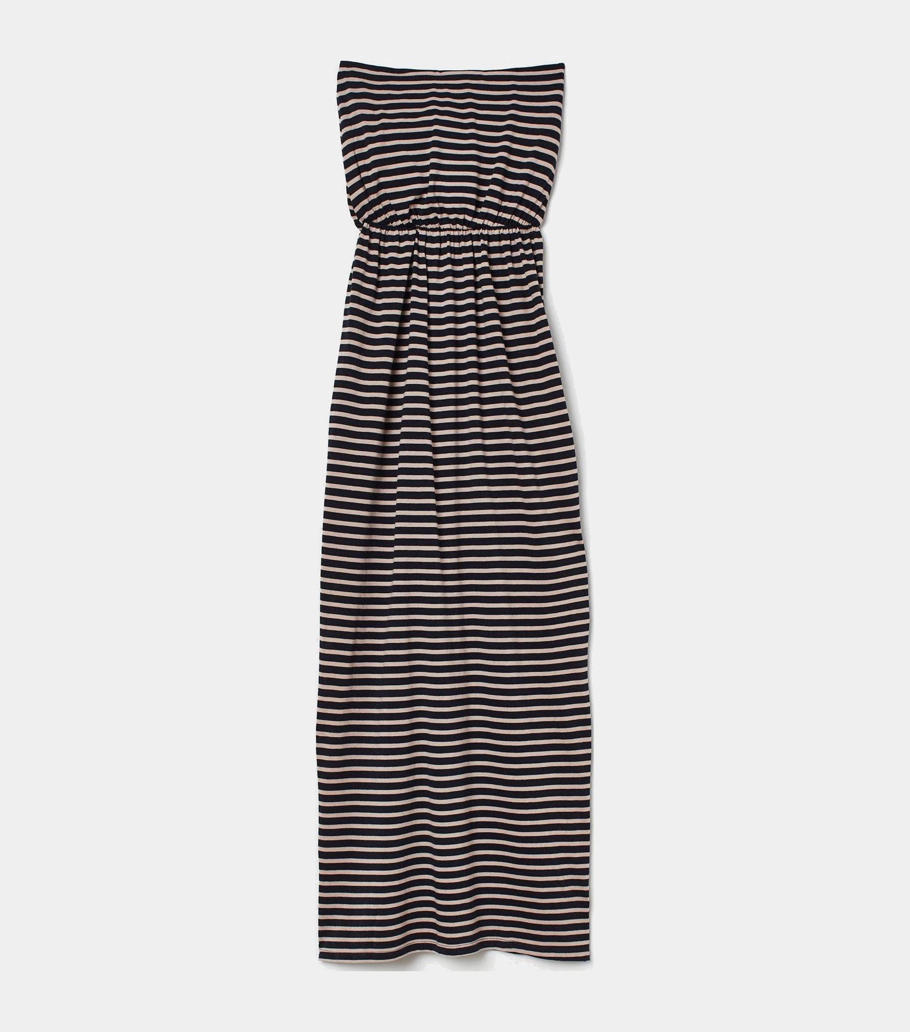 

Платье H&M 2200949-AEAH S Черное с бежевым