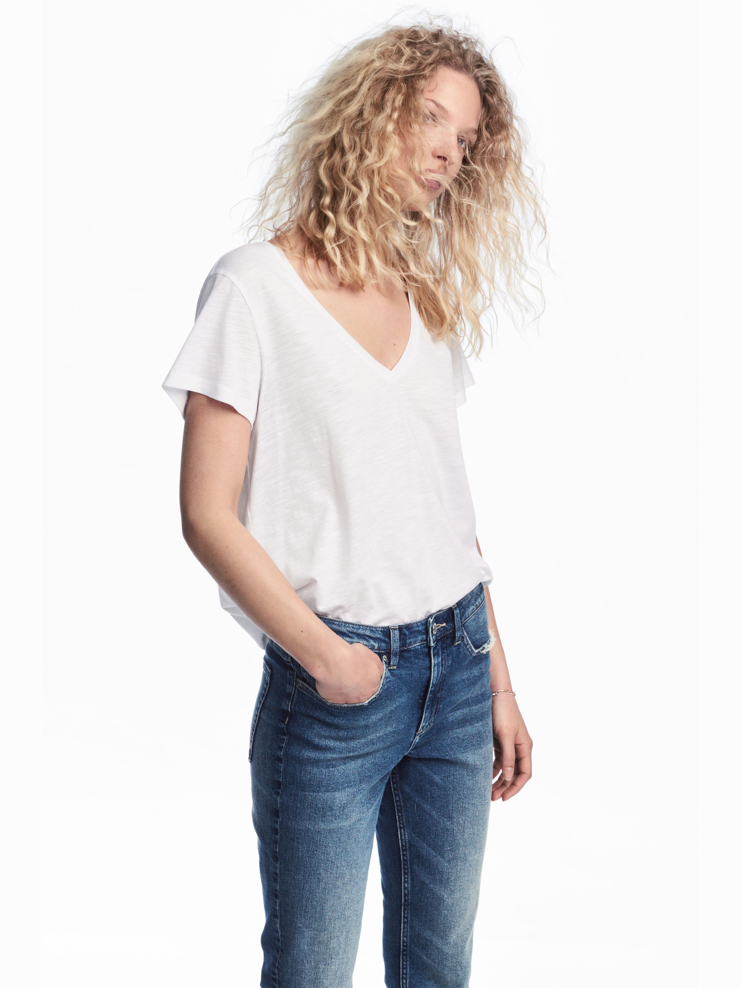 

Футболка H&M 2576675-ACTS L Белая