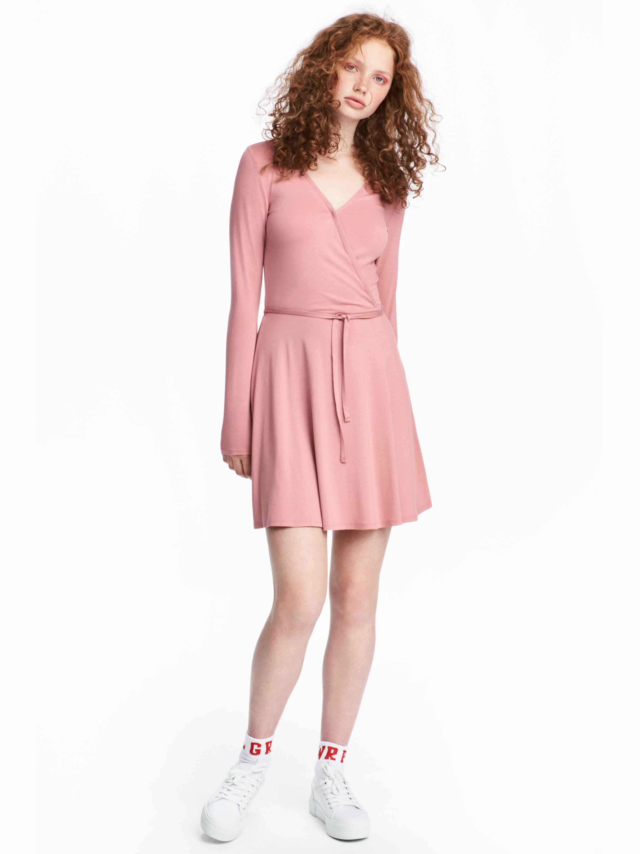 

Платье H&M 5389296-ACXV 32 Темно-розовое