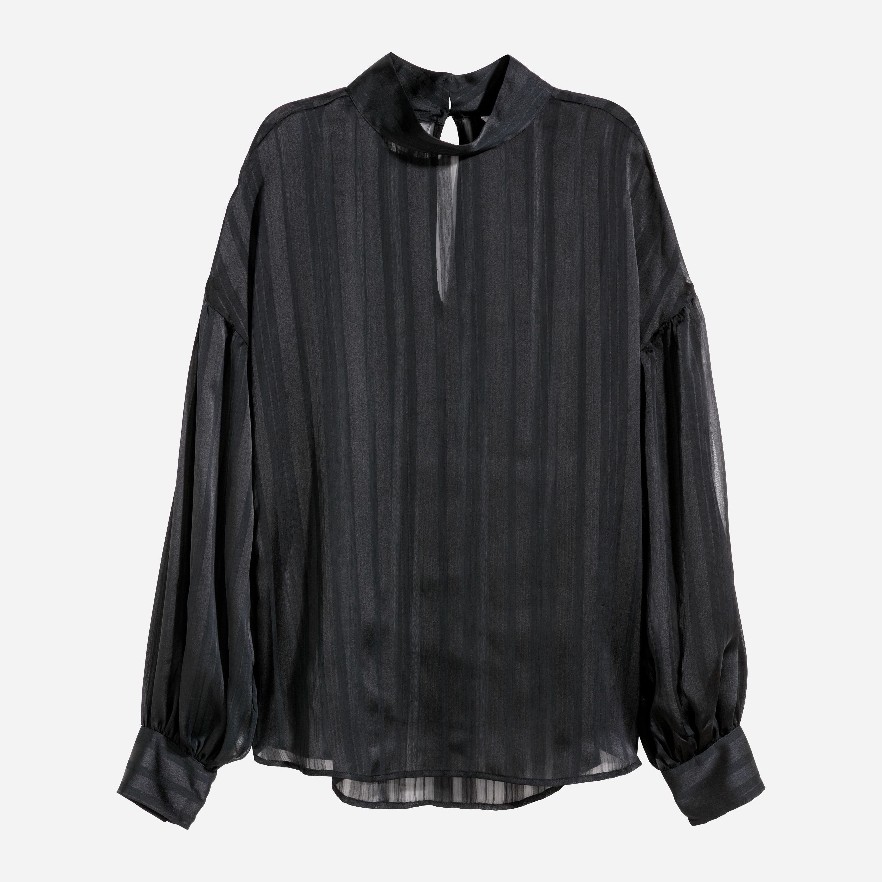 

Блузка H&M 5382756-AAAD 36 Черная