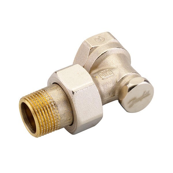 

Запорный клапан Danfoss RLV-S 20 для однотрубной системы угловой