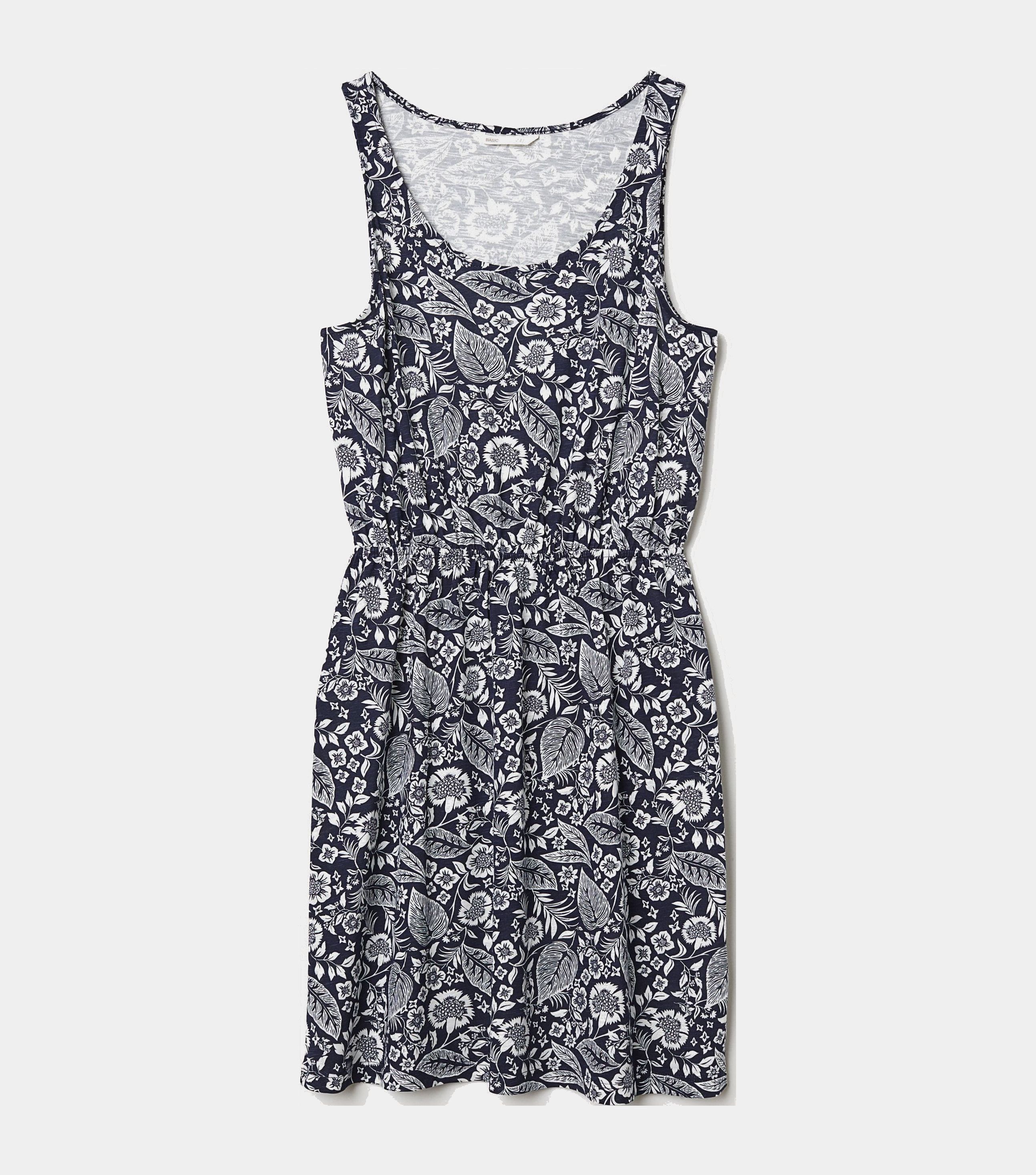 

Платье H&M 5253358-ACIJ M Синее с белым