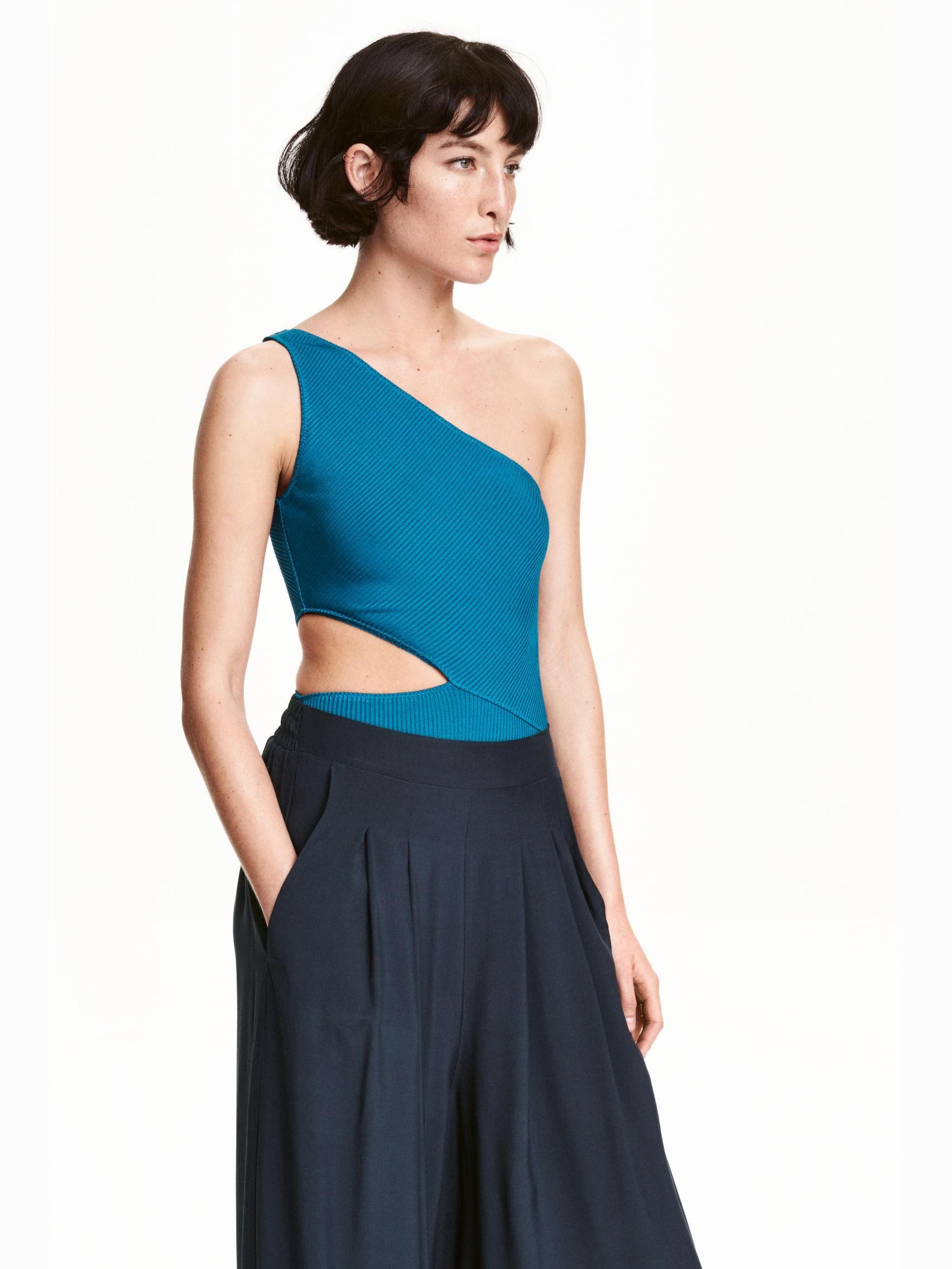 

Блузка H&M 3802913-ACXD 32 Синяя