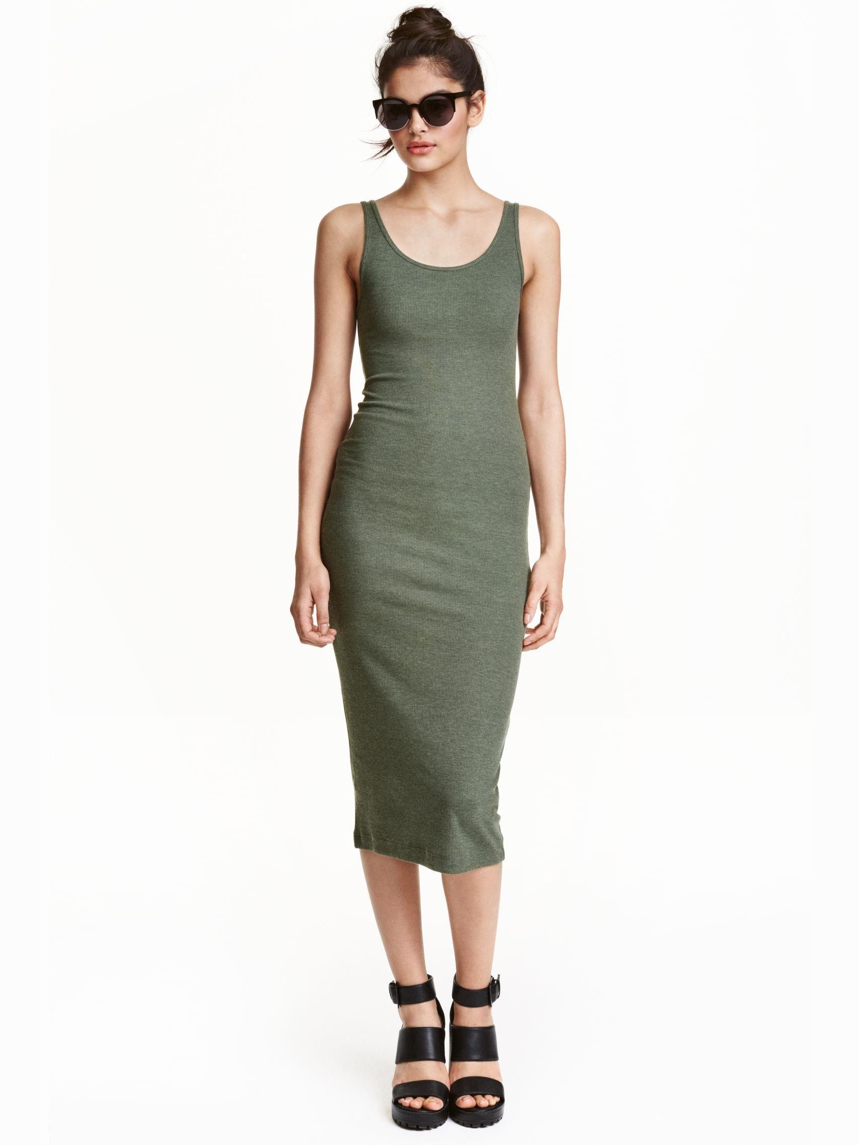 

Платье H&M 2725915-ACUW L Зеленое