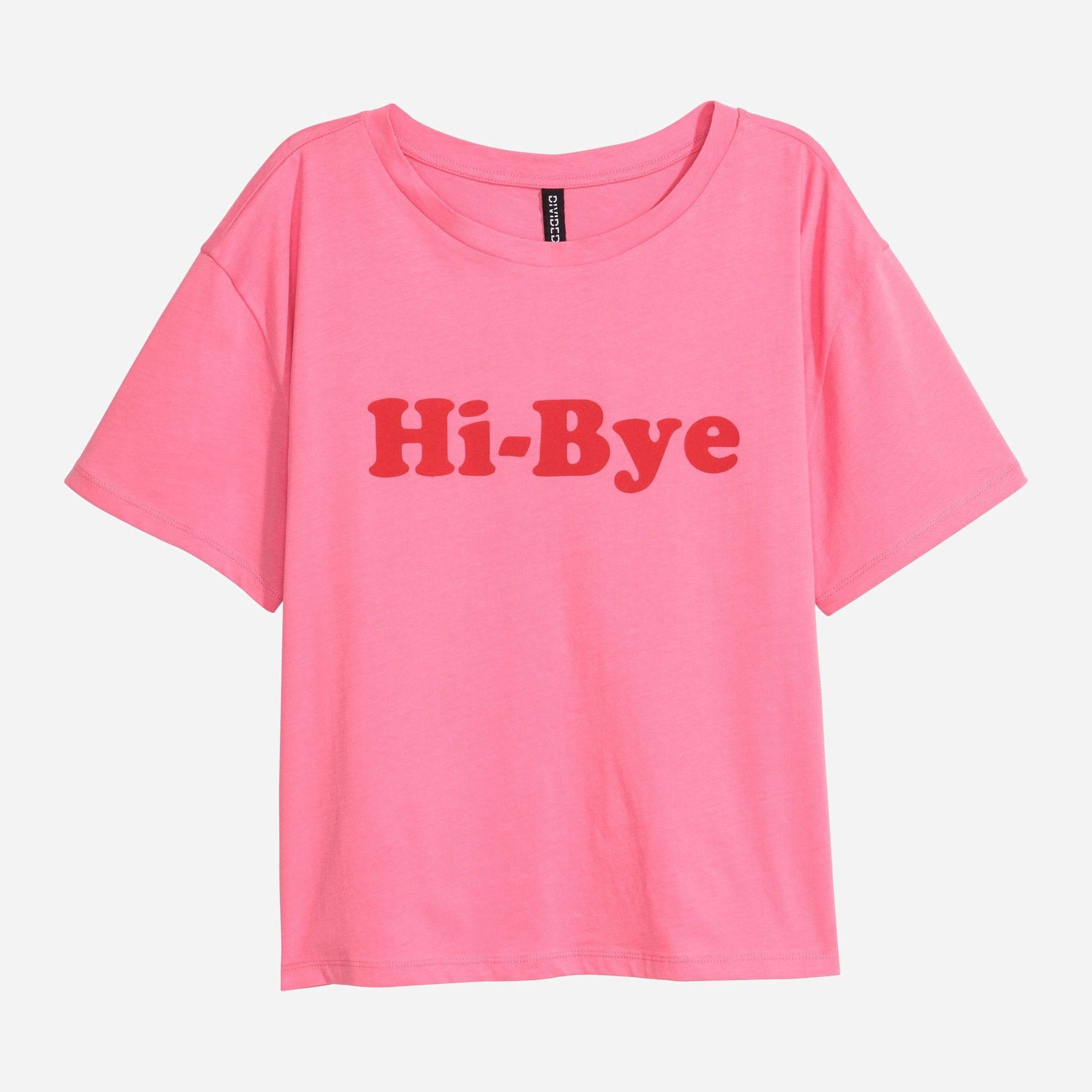 

Футболка H&M 5736856-AARE M Розовая