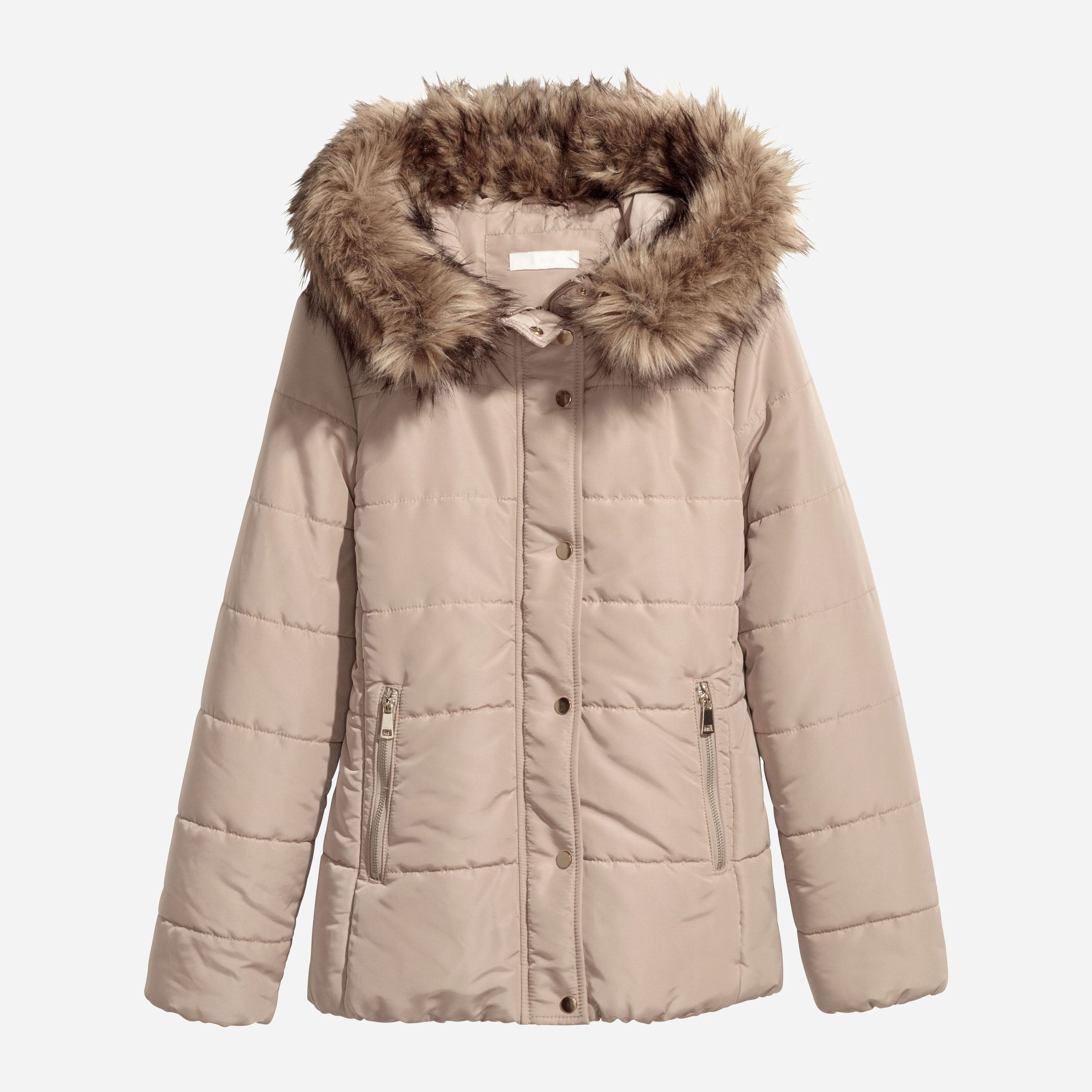 

Куртка H&M 5091466-ACWJ 34 Светло-бежевая