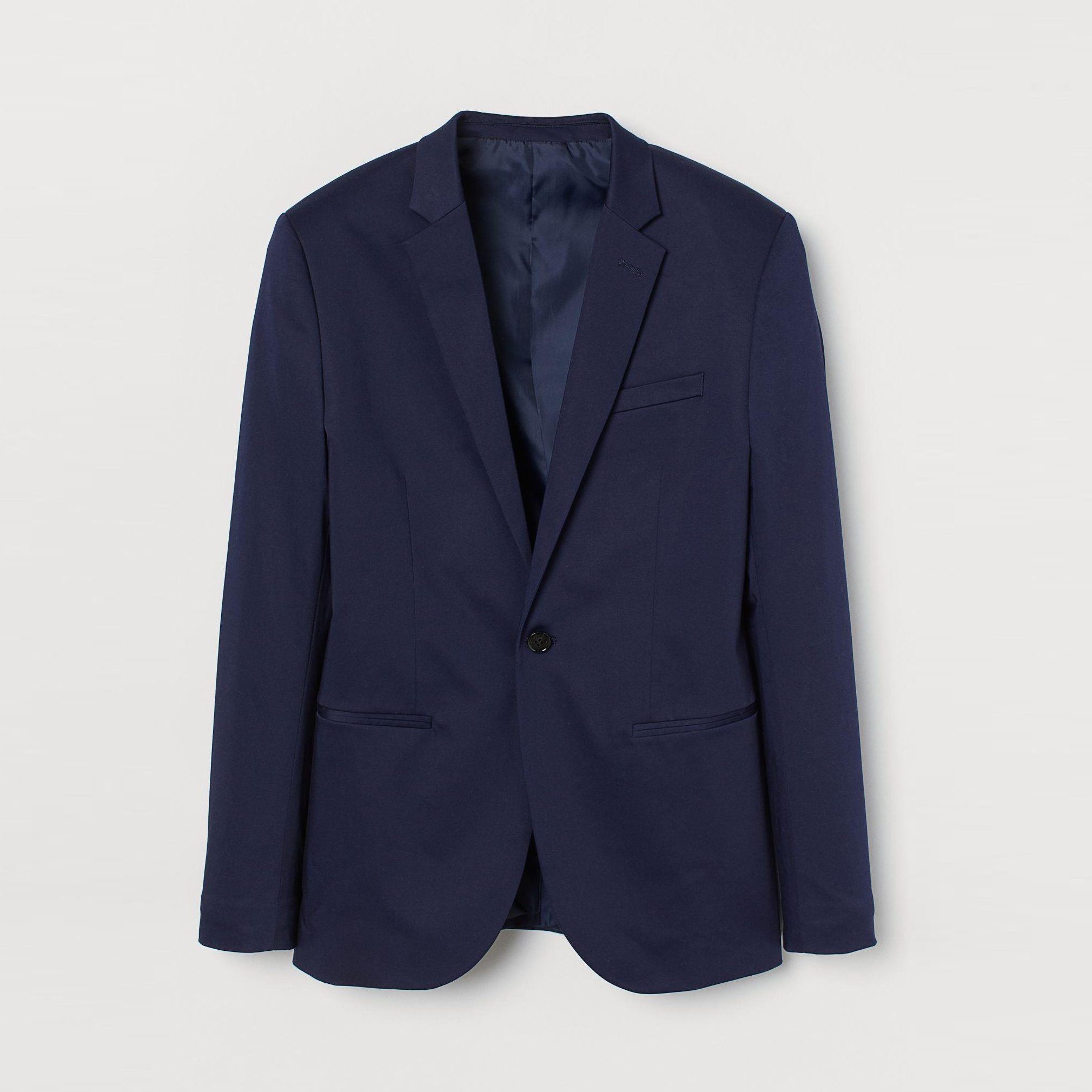 

Пиджак H&M 8106661-AAQJ 54 Темно-синий