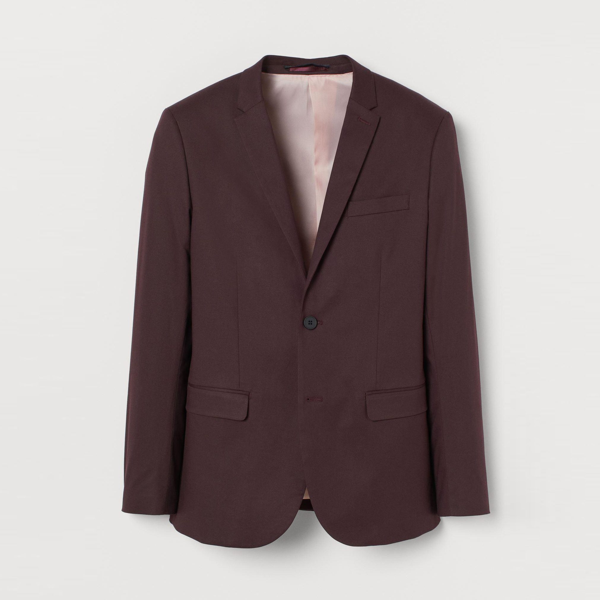 

Пиджак H&M 7958590-ACXX 50 Темно-фиолетовый