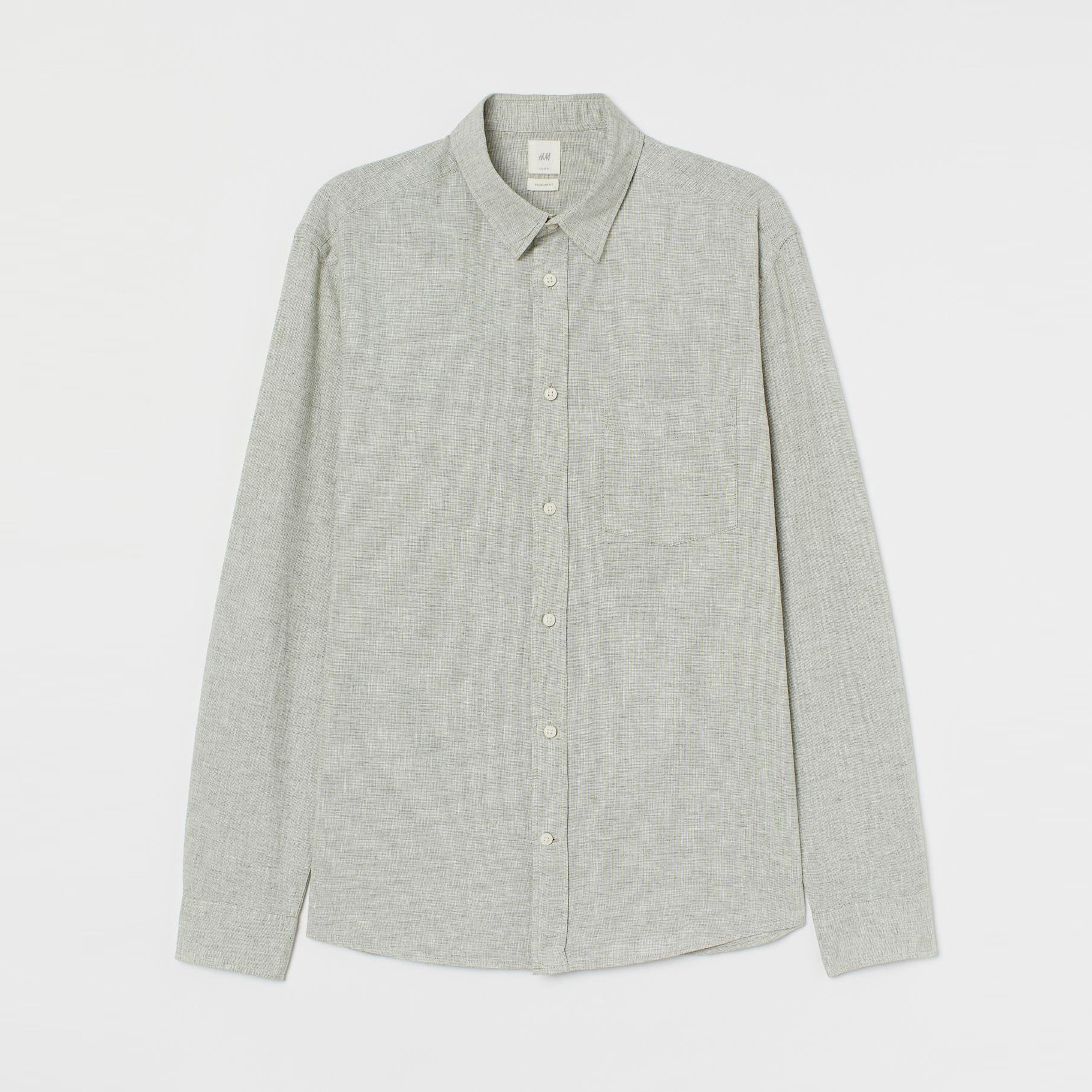 

Рубашка H&M 8180591-ACWO S Светло-зеленая