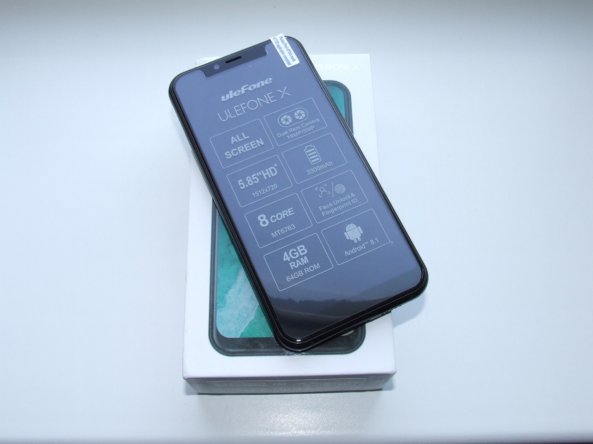 

Смартфон Ulefone X 4/64GB Black