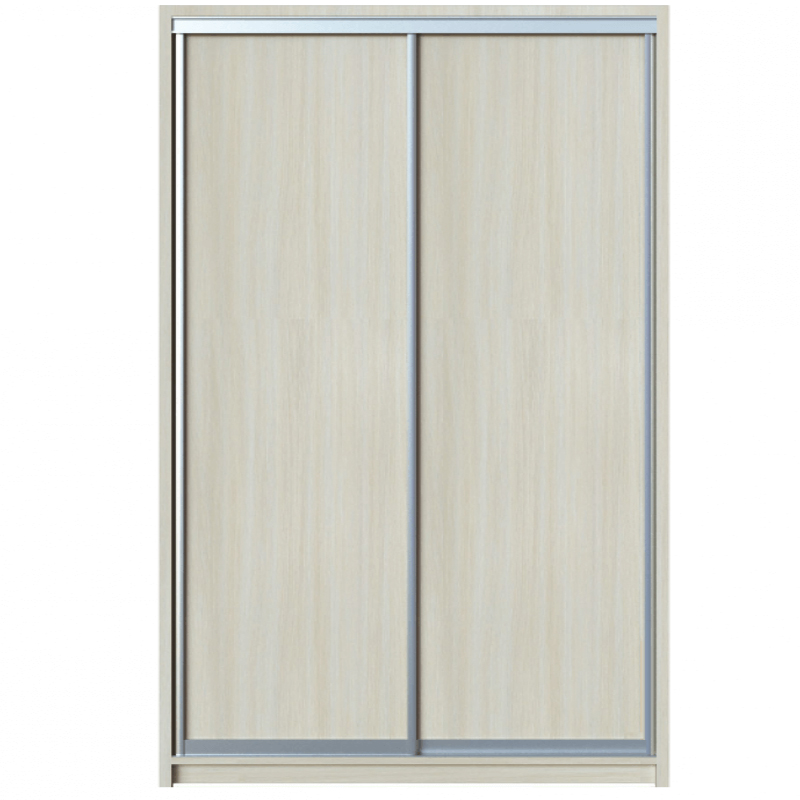 

Шкаф-купе Zevs Двухдверный ШК-3 ДСП 190х60х240 дуб молочный