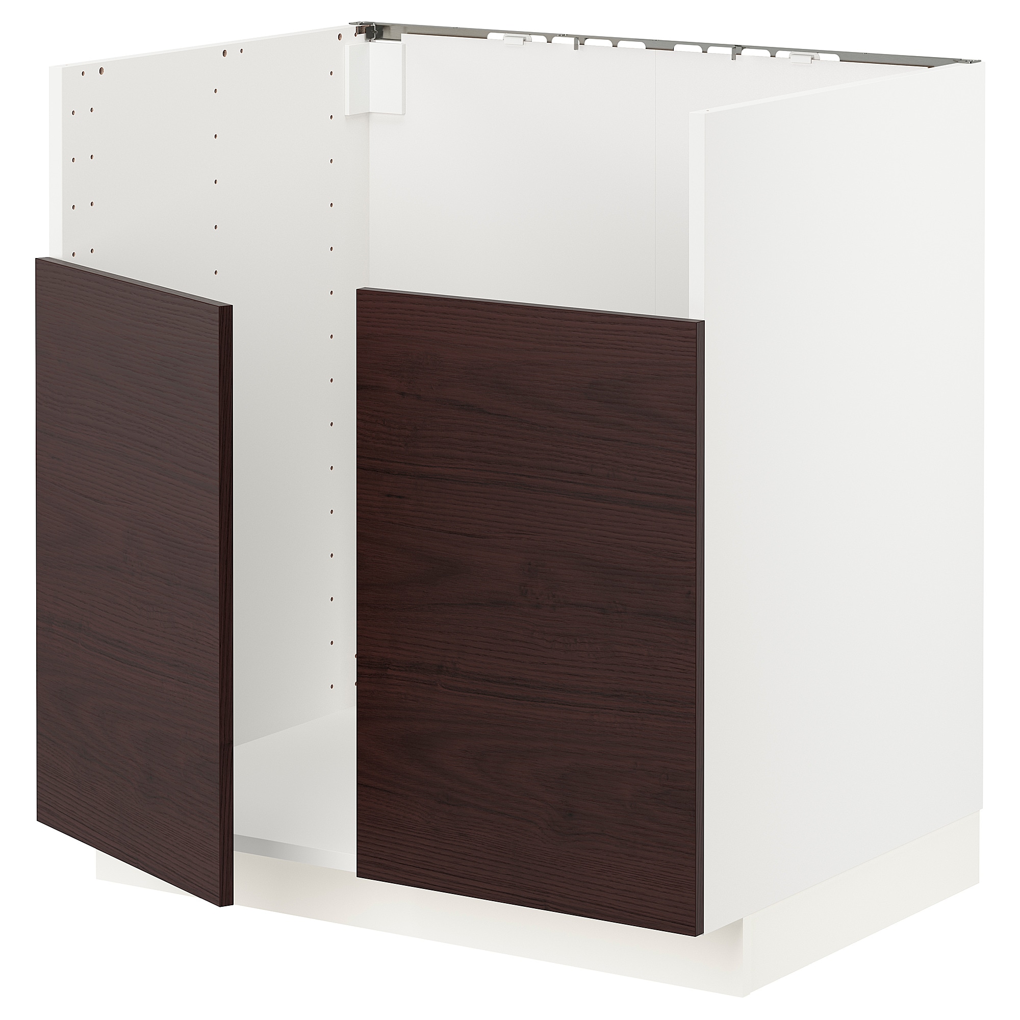 

Шкаф для двойной мойки БРЕДШЁН IKEA МЕТОД белый аскерсунд 393.344.51