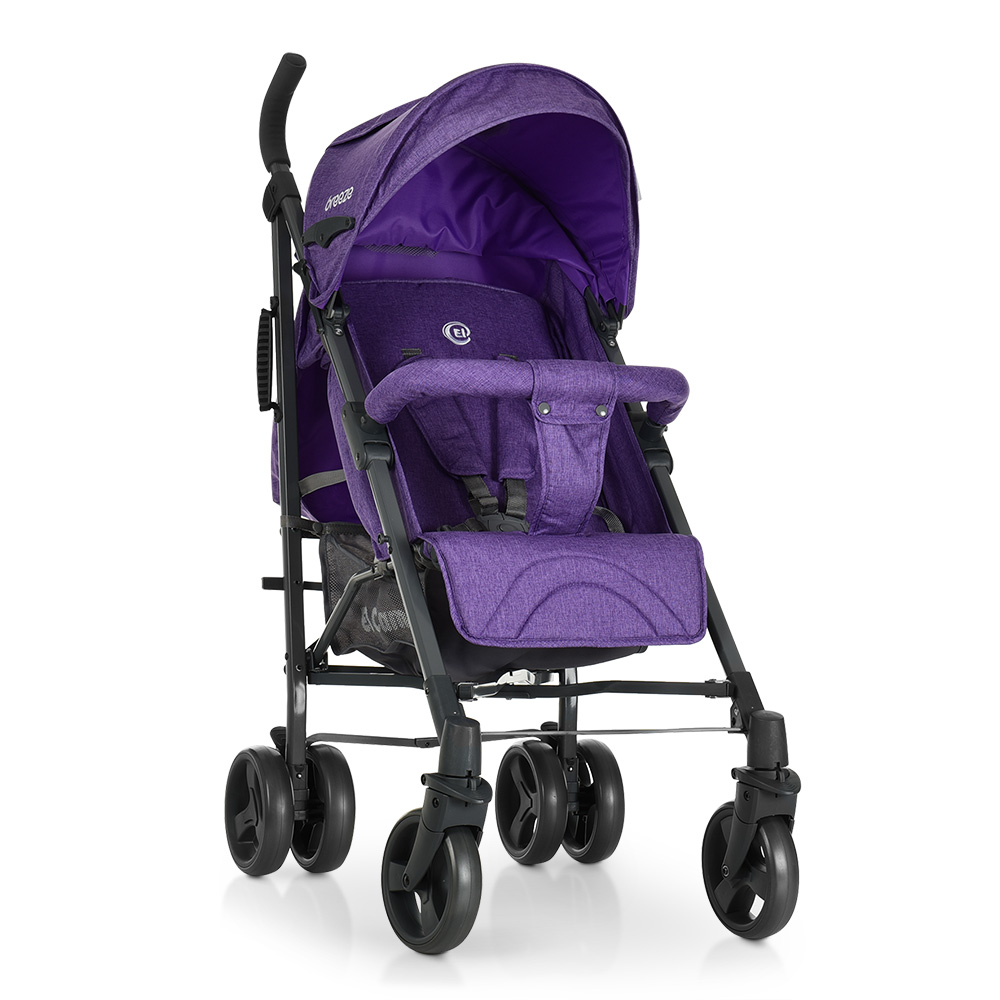 

Коляска детская El Camino ME 1029 BREEZE Violet Прогулочная Трость