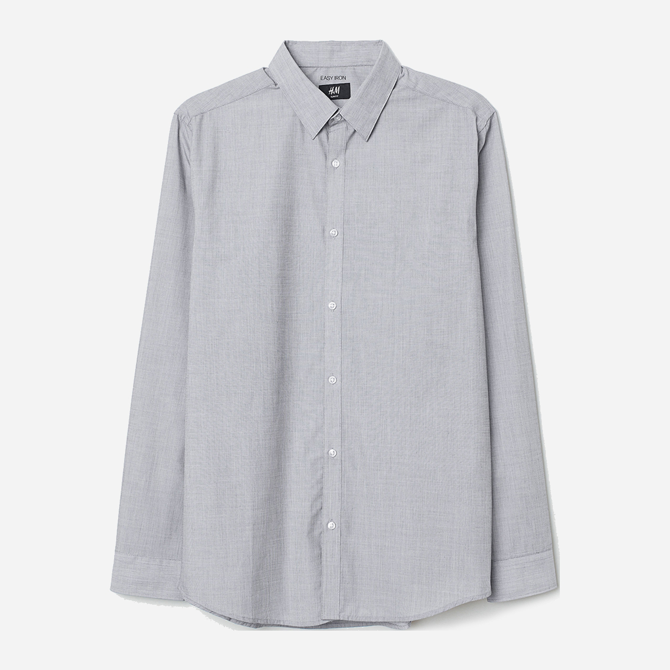 

Рубашка H&M 0501616_сер_03 XL Серая