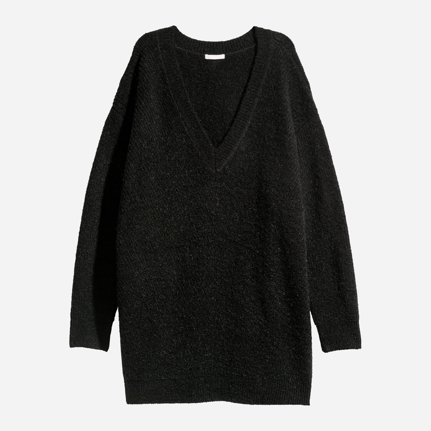 

Пуловер H&M 0580482_черн_01 L Черный
