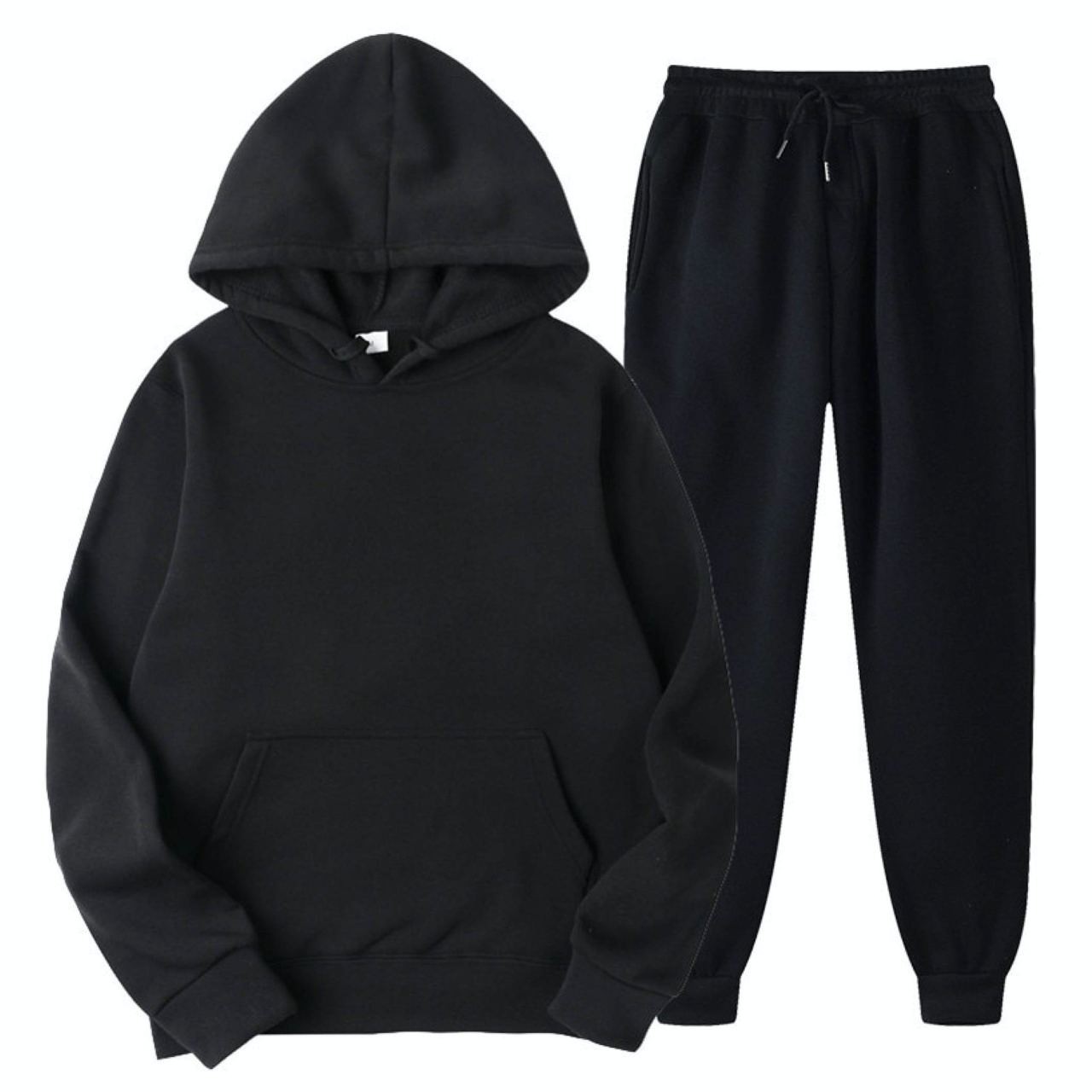 

Спортивный костюм с капюшоном Top Clothes XL черный К-309-1