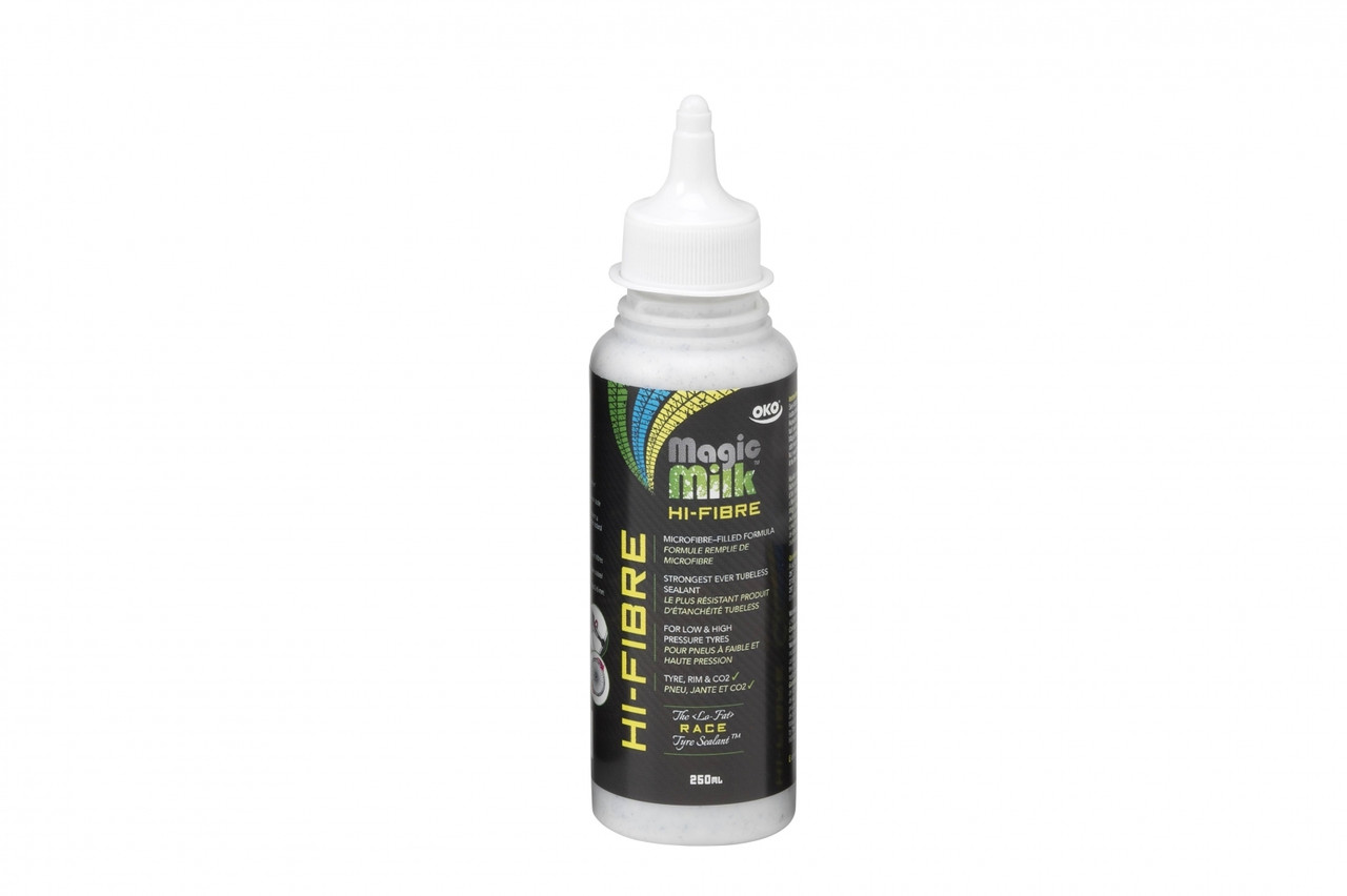 

Герметик для бескамерных колёс и камер OKO Magik Milk Yi-Fiber Race 250 ml