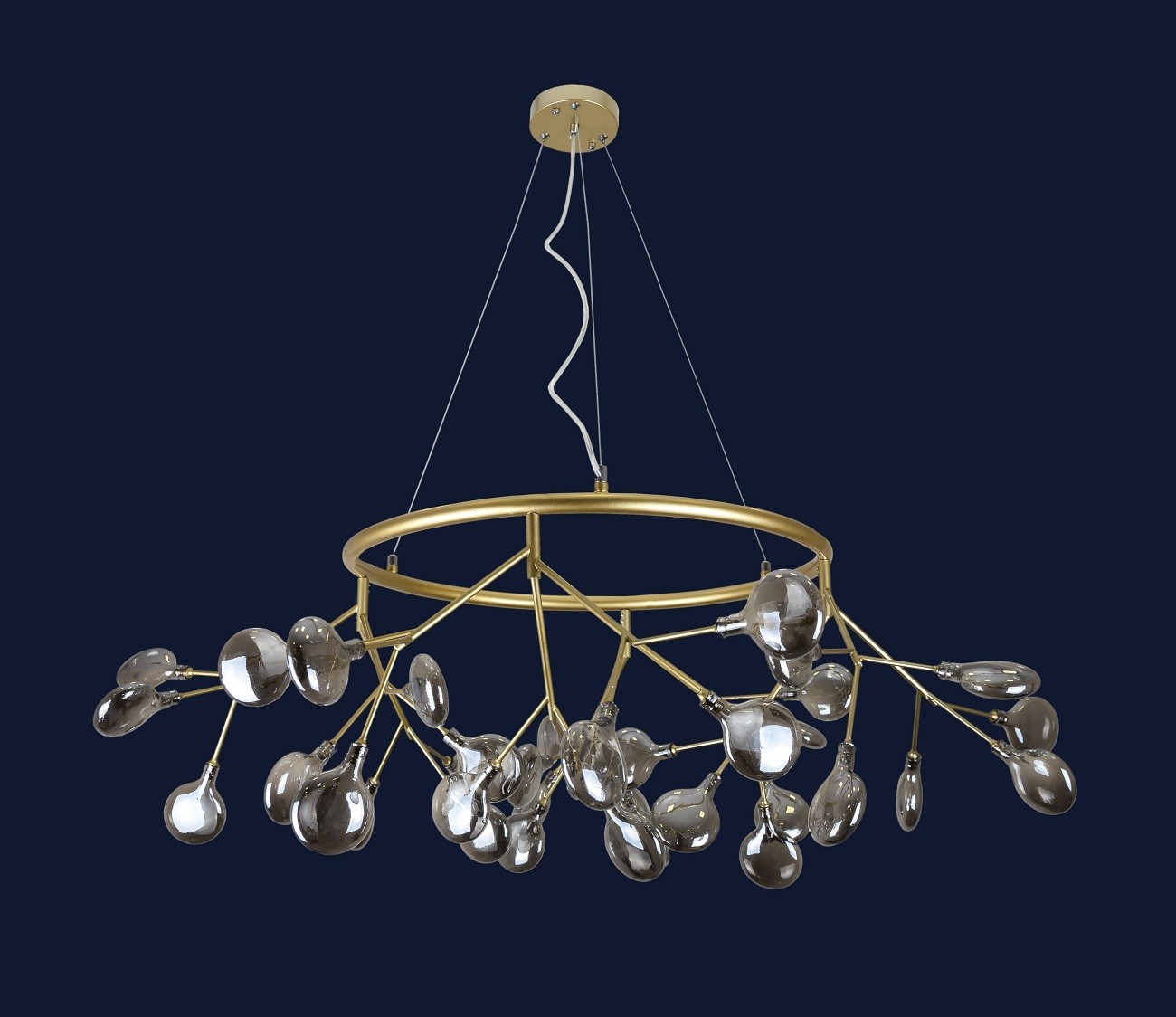 

Люстра Лофт Levistella 918LP263-36 GD+BK