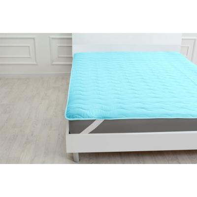 

Наматрасник MirSon Eco Light 1728 Тенсель Modal обычный Blue 160x200 см