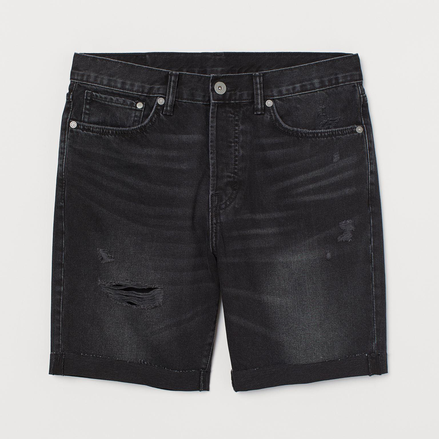 

Шорты H&M 5895499-AAZJ 36 Светло-черные