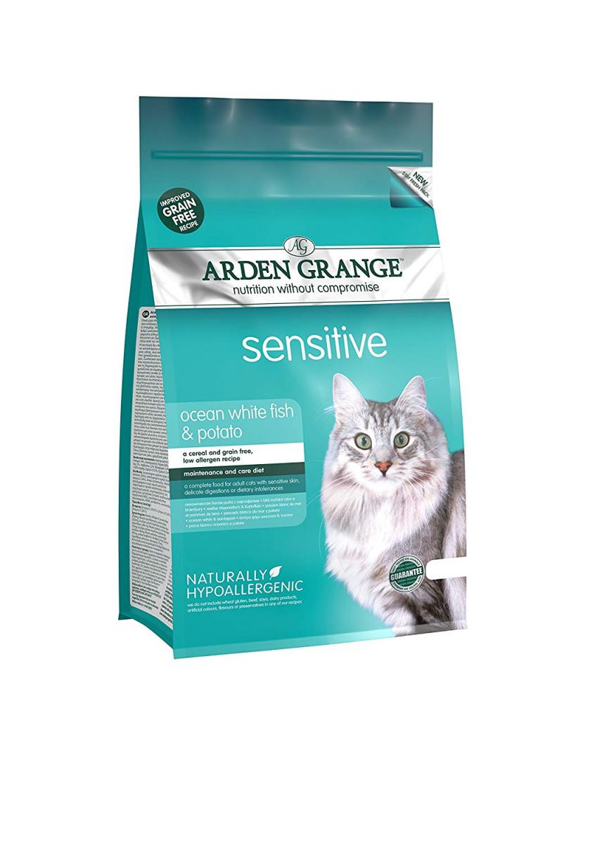 

Сухой корм для котов Arden Grange Adult Cat Sensitive 8 кг (AG618403)