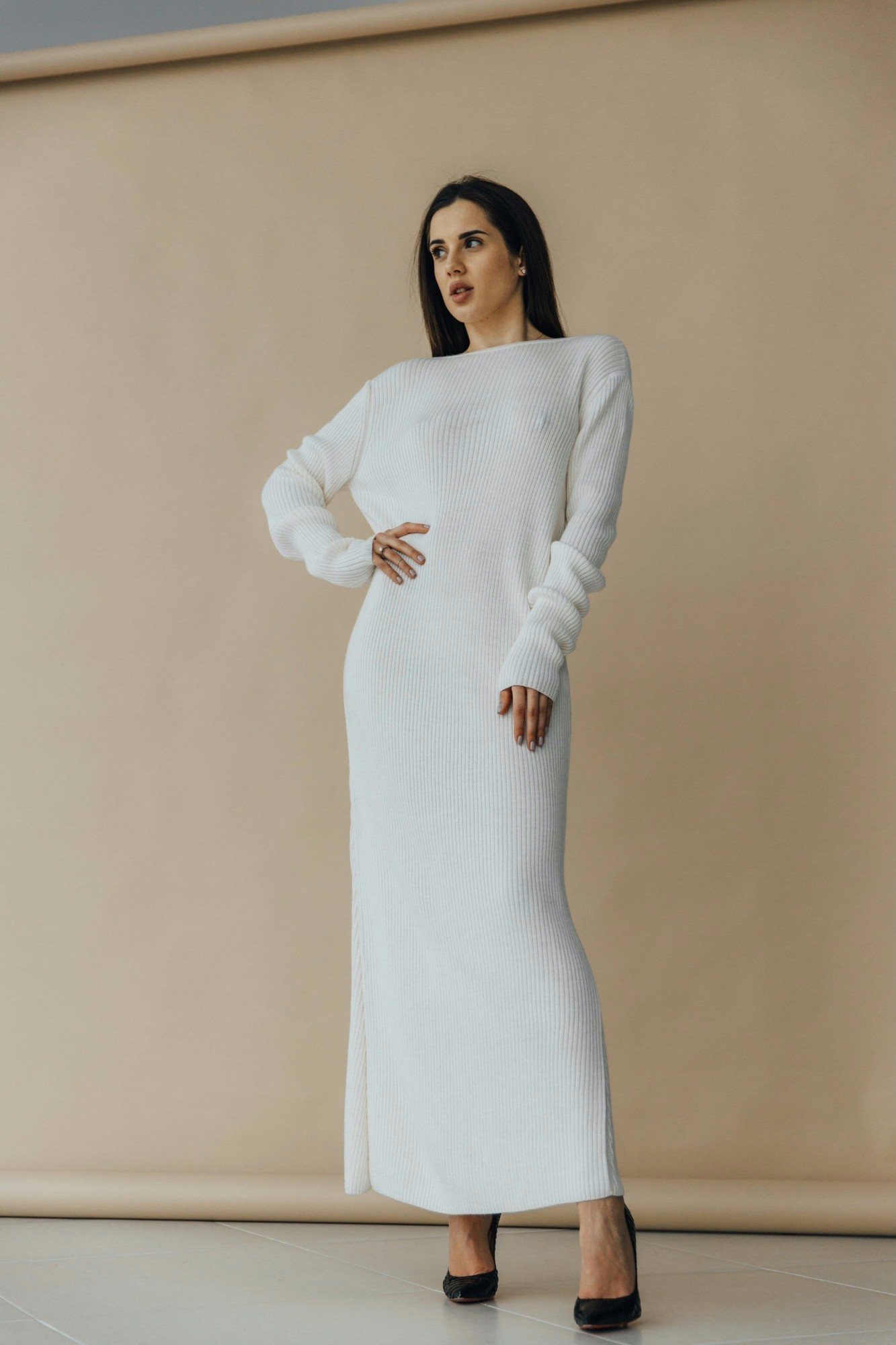 

Платье ON WEAR 458-14 молочное