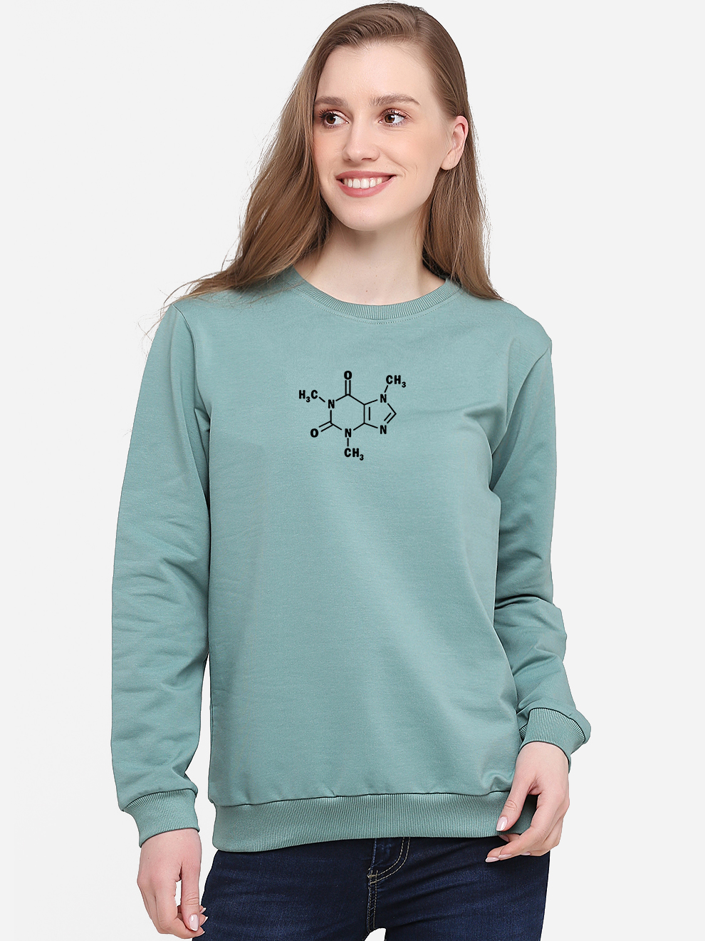 

Свитшот Malta Ж458-13-П1 Caffeine-B М (44) Светло-зеленый