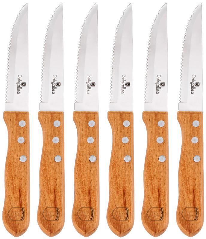 

Набор 6 стейковых ножей Berlinger Haus Wild Jack's с деревянными ручками (psg_BH-2106)