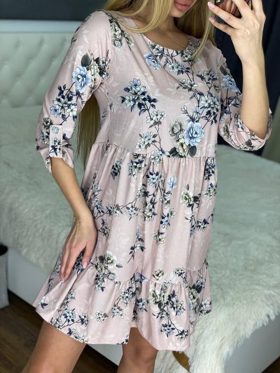 

Fashions • Женское платье Лаура Fashions 46 пудра (118)