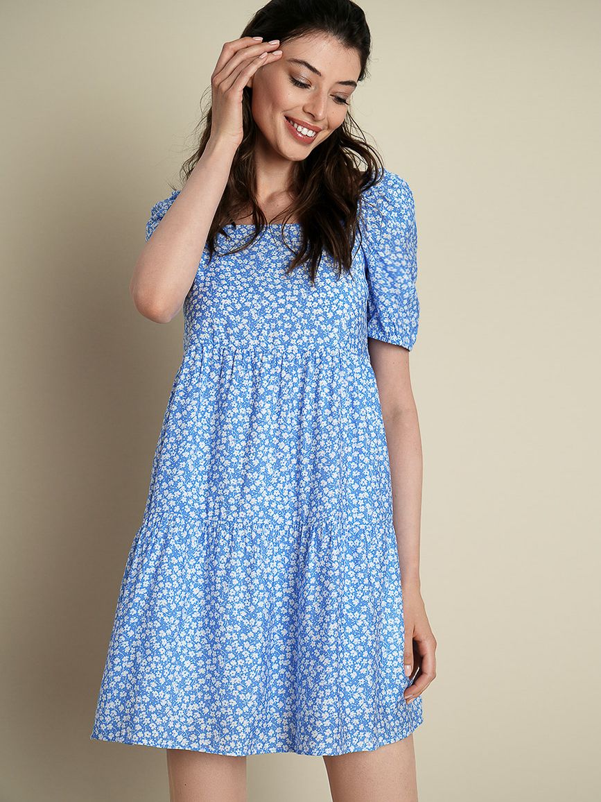 

Платье O'STIN Casual LR1YB4-65 PY2F049TTE XL Ярко-синее