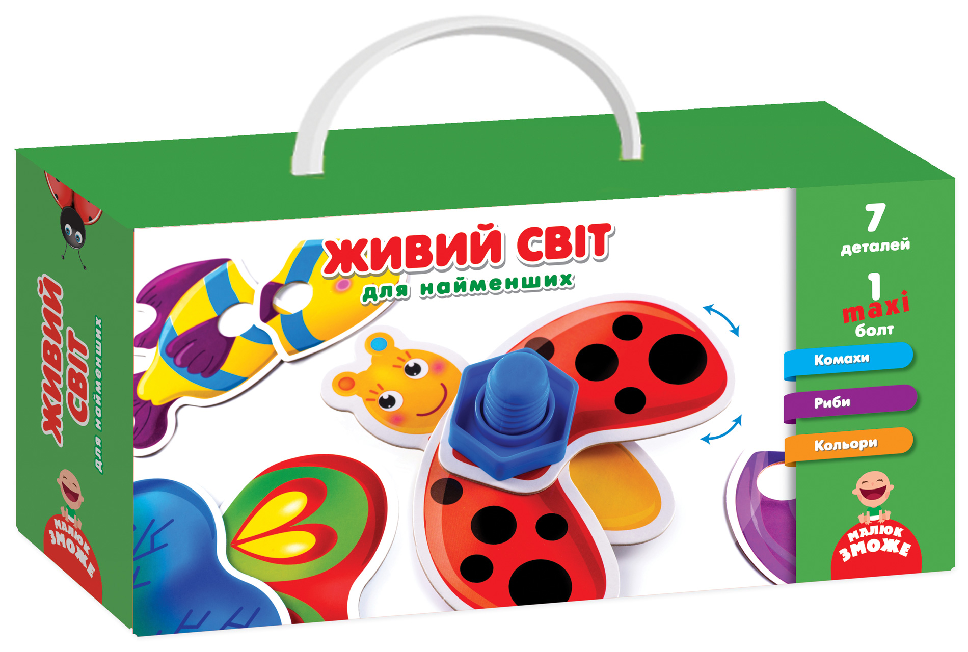 

Игра с болтами Жучки (укр.), Vladi Toys (12-68791)