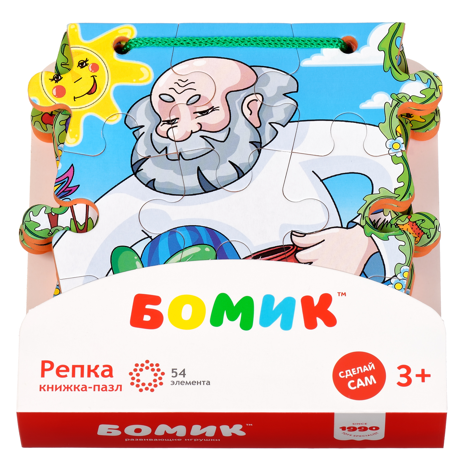

Книжка пазл "Репка", Бомик (12-24221)