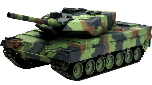 

Танк р/к 2.4GHz 1:16 Heng Long Leopard II A6 з пневмогарматою і димом (HL3889-1)