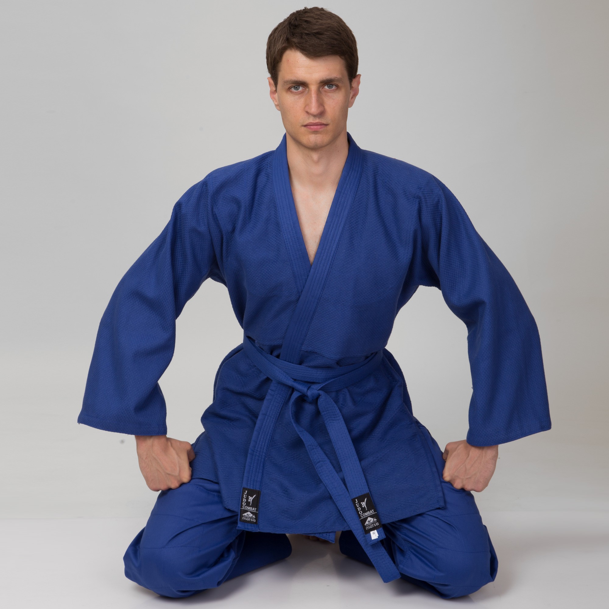 

Кимоно для дзюдо Matsa MA-0015 синий 170 см
