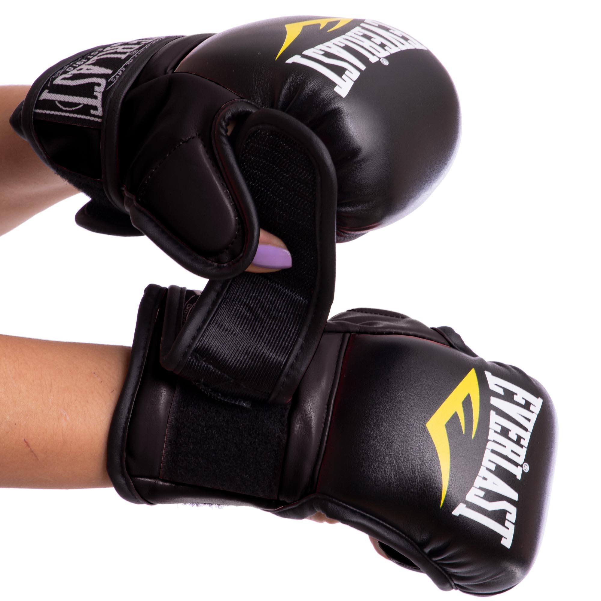 

Перчатки для смешанных единоборств (ММА) Everlast BO-4612 черный (р-р XL)