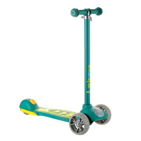 

Детский Самокат 08N, Колеса Светятся, Фонарик (Зеленый)